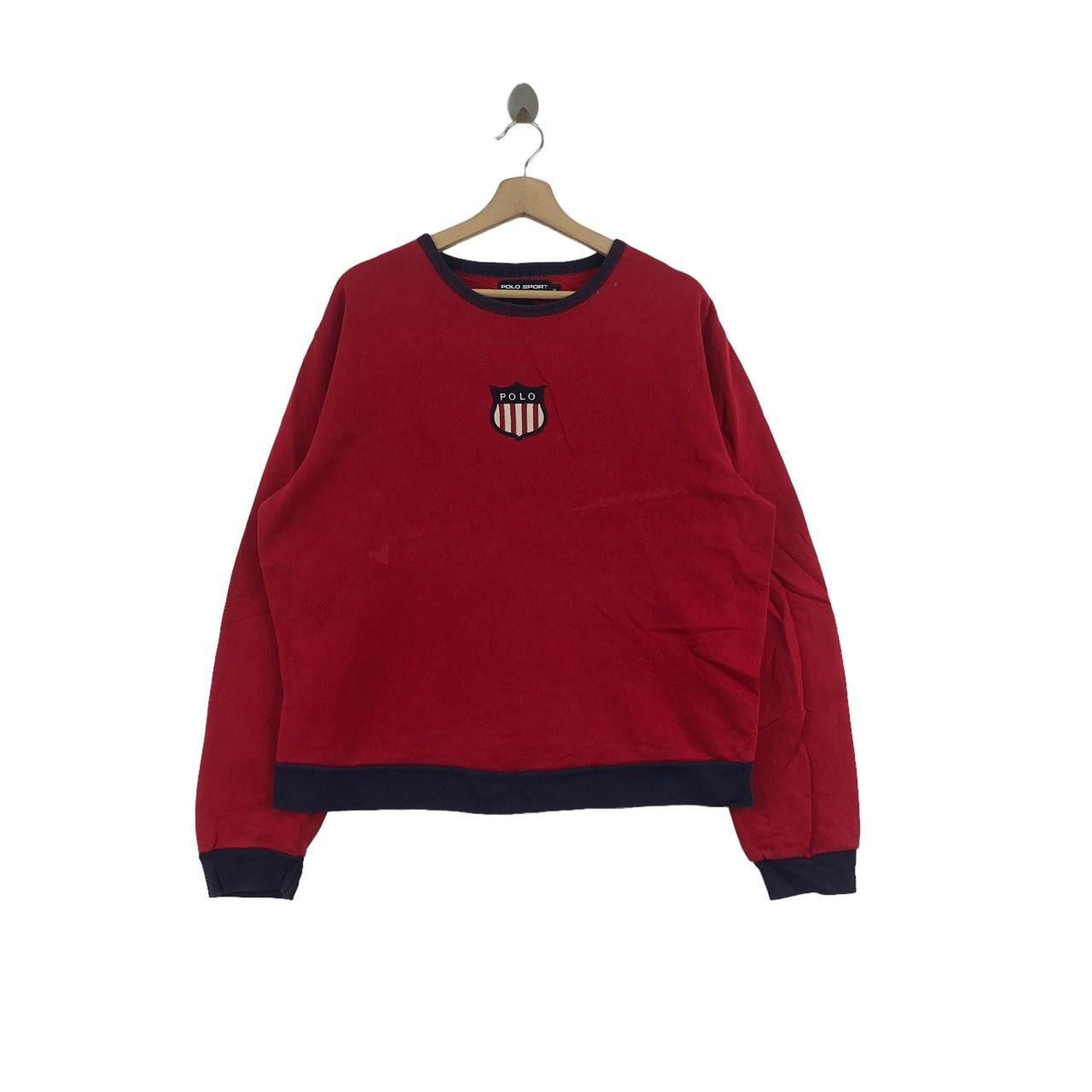 Polo Ralph Lauren Vintage 90’ POLO SPORT K-SWISS Ralph Lauren Sweatshirt Size M / US 6-8 / IT 42-44 - 1 Thumbnail