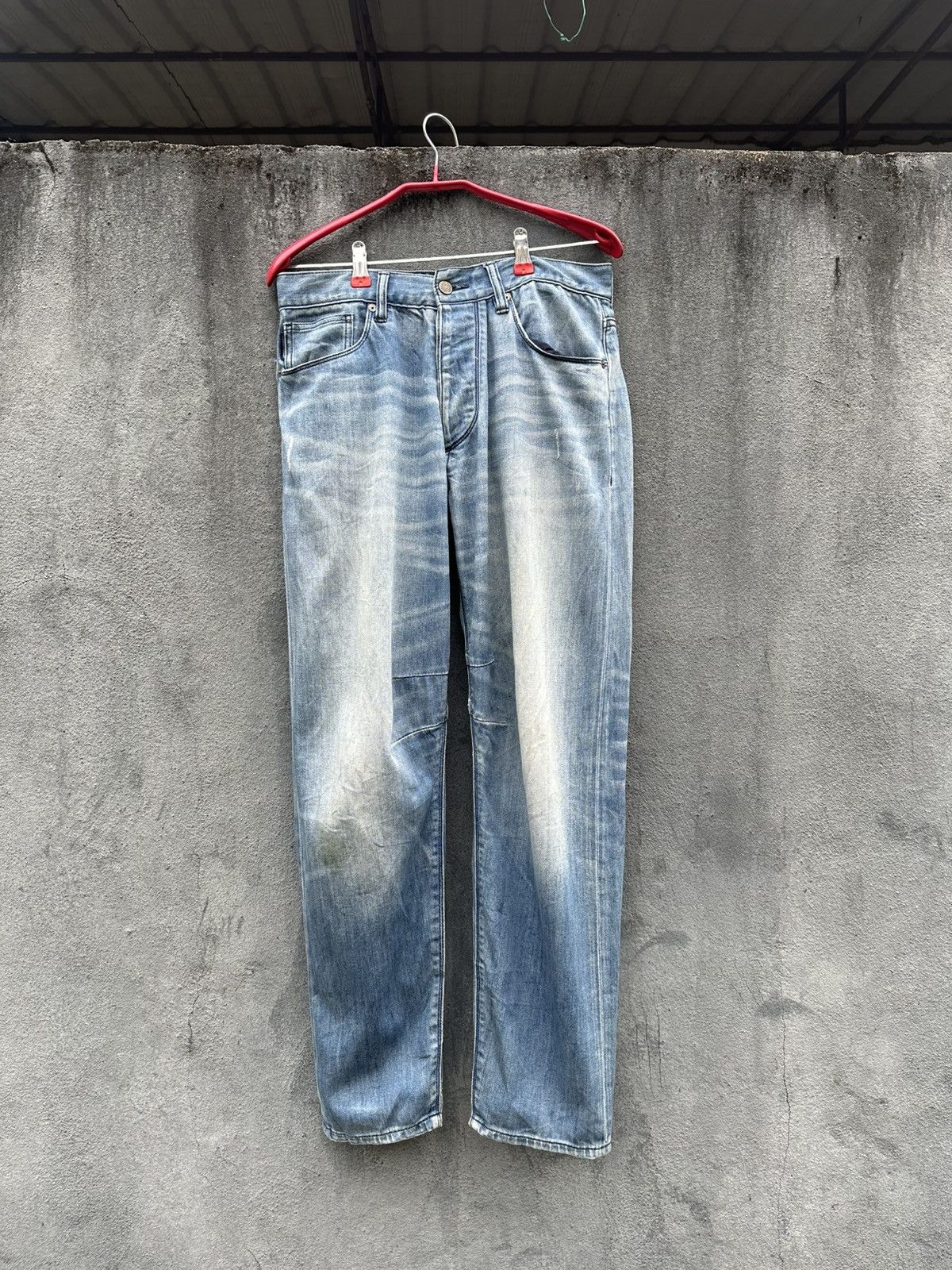 Armani Exchange 👹Armani Exchange Washed Baggy Jeans Size US 29 - 1 Thumbnail