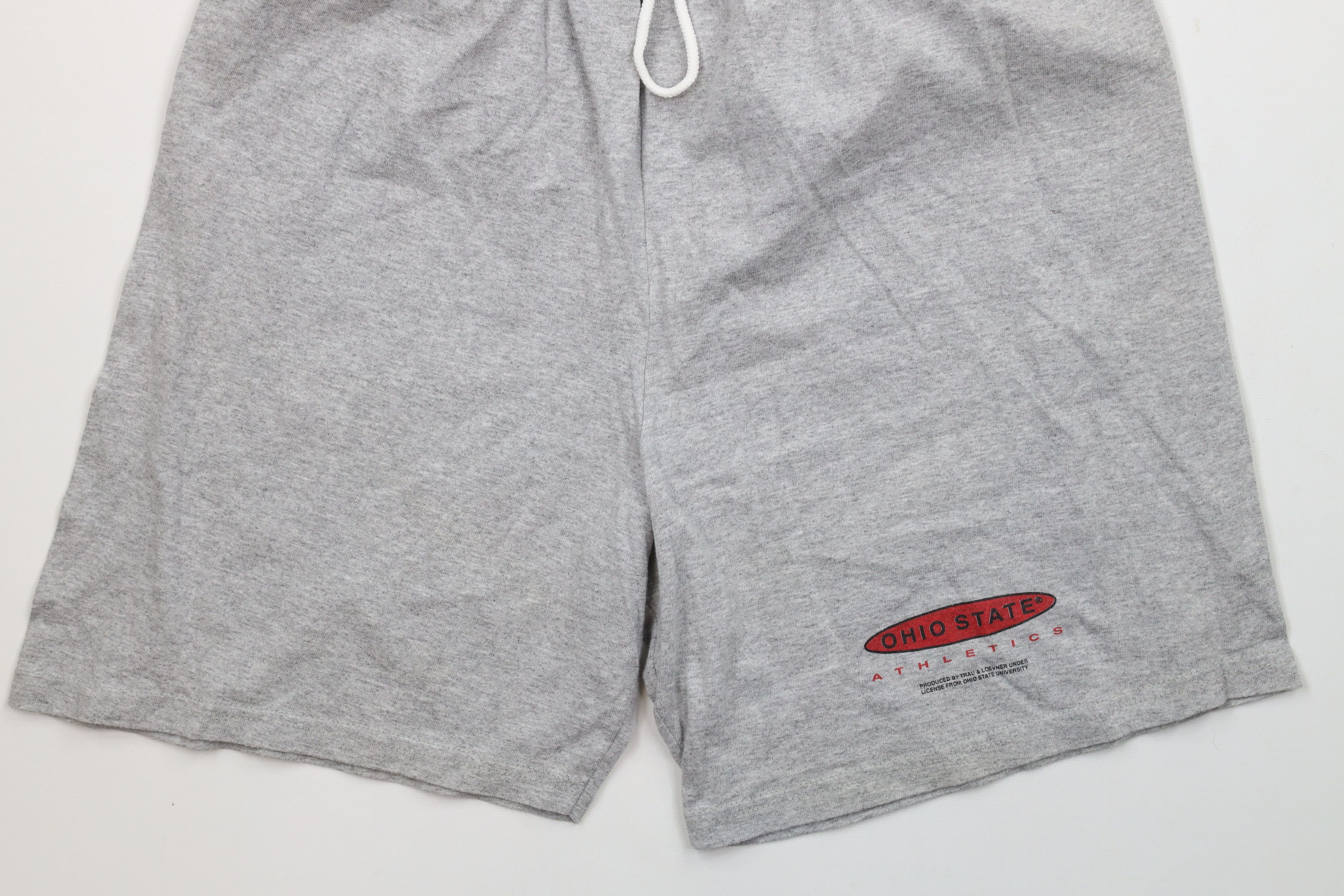 Vintage Vintage 90s Out Ohio State University Above Knee Shorts Gray Size US 32 / EU 48 - 4 Thumbnail