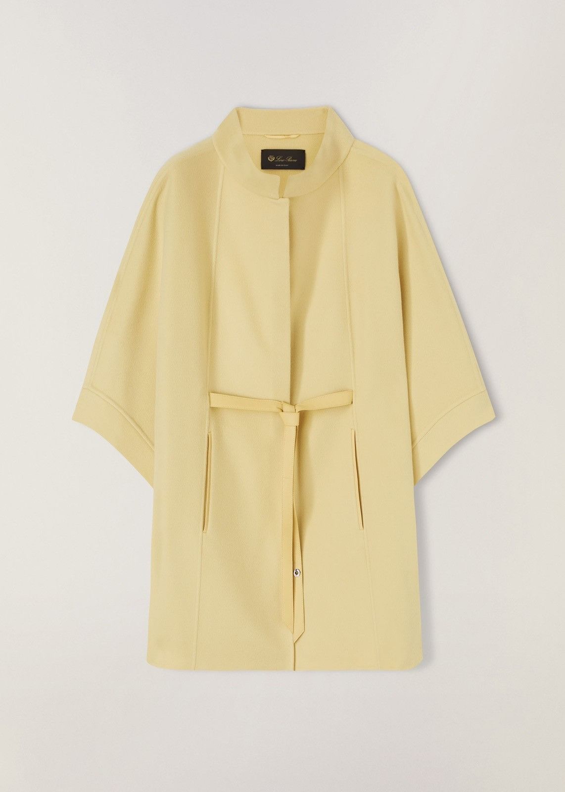 Loro Piana o1srvl11e0824 Size: OS / Salzburg Cashmere Cape in Ivory Size ONE SIZE - 1 Thumbnail