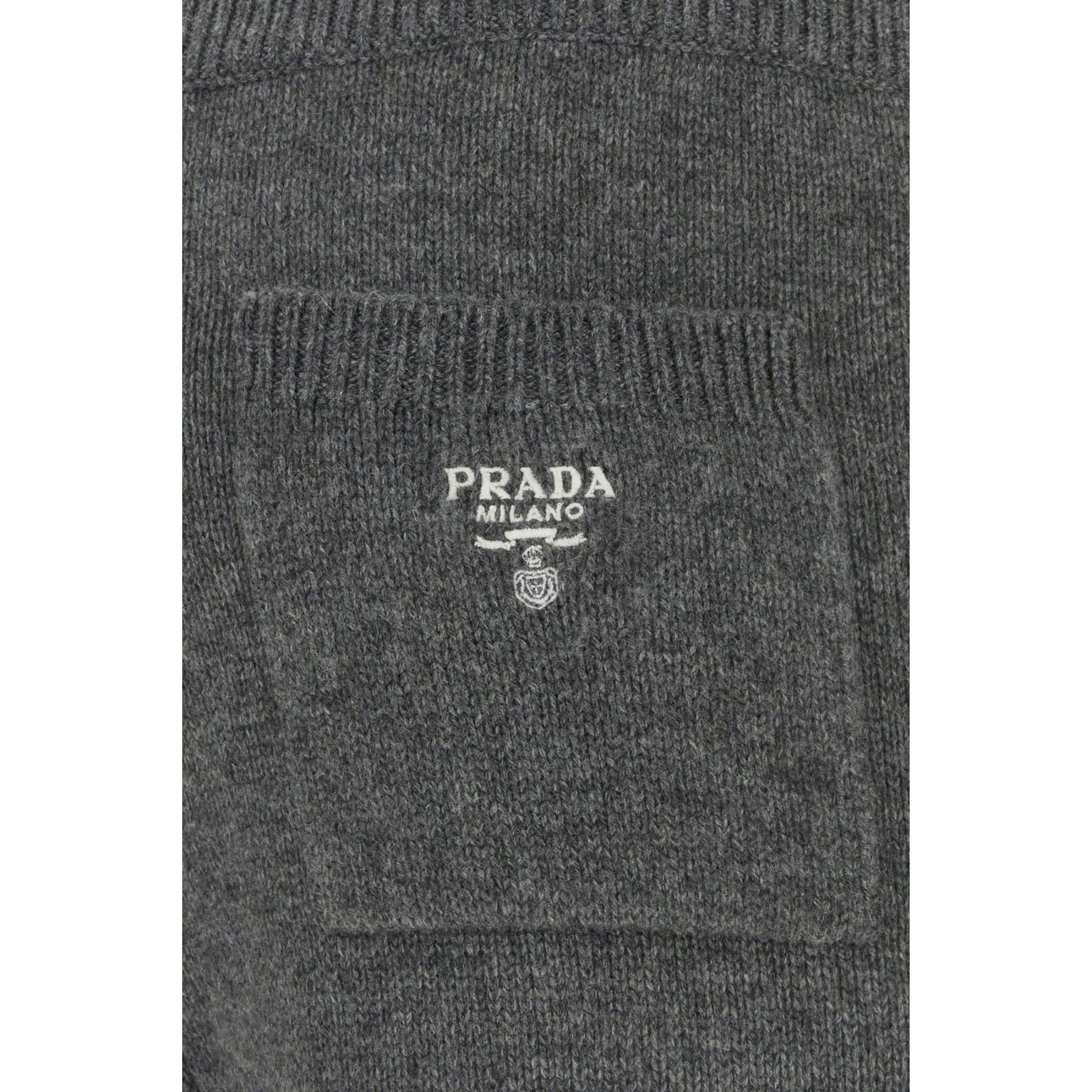 Prada PRADA Dark Gray Cashmere Joggers New & Authentic (Men's size Size US 36 / EU 52 - 3 Thumbnail