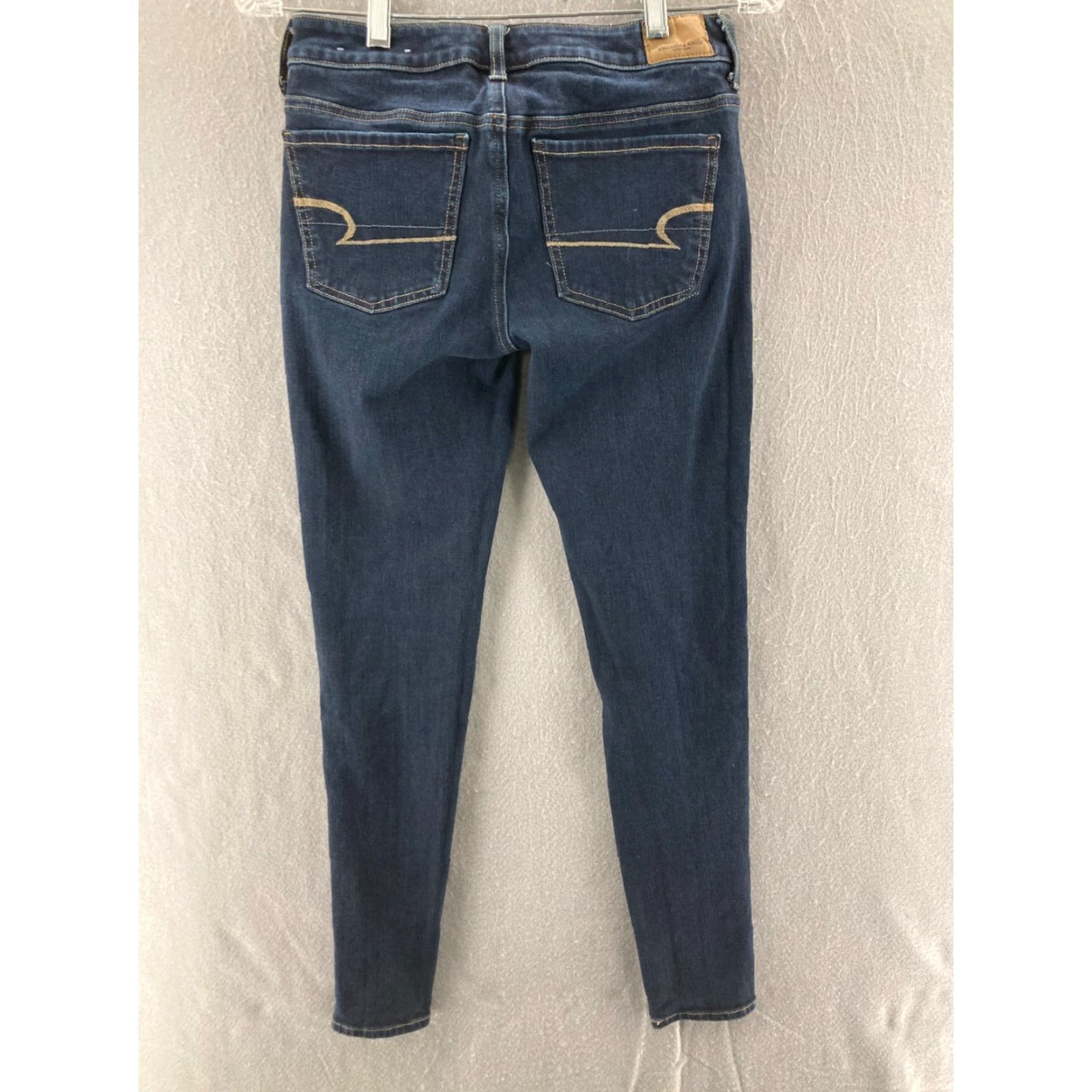 American Eagle Outfitters American Eagle Outfitters Jeans Jegging Womens 4 Regular Blue Cotton Blend Stretch Denim Reported Size 4 Adult Womens Jeans Jegging Size 27" / US 4 / IT 40 - 7 Thumbnail
