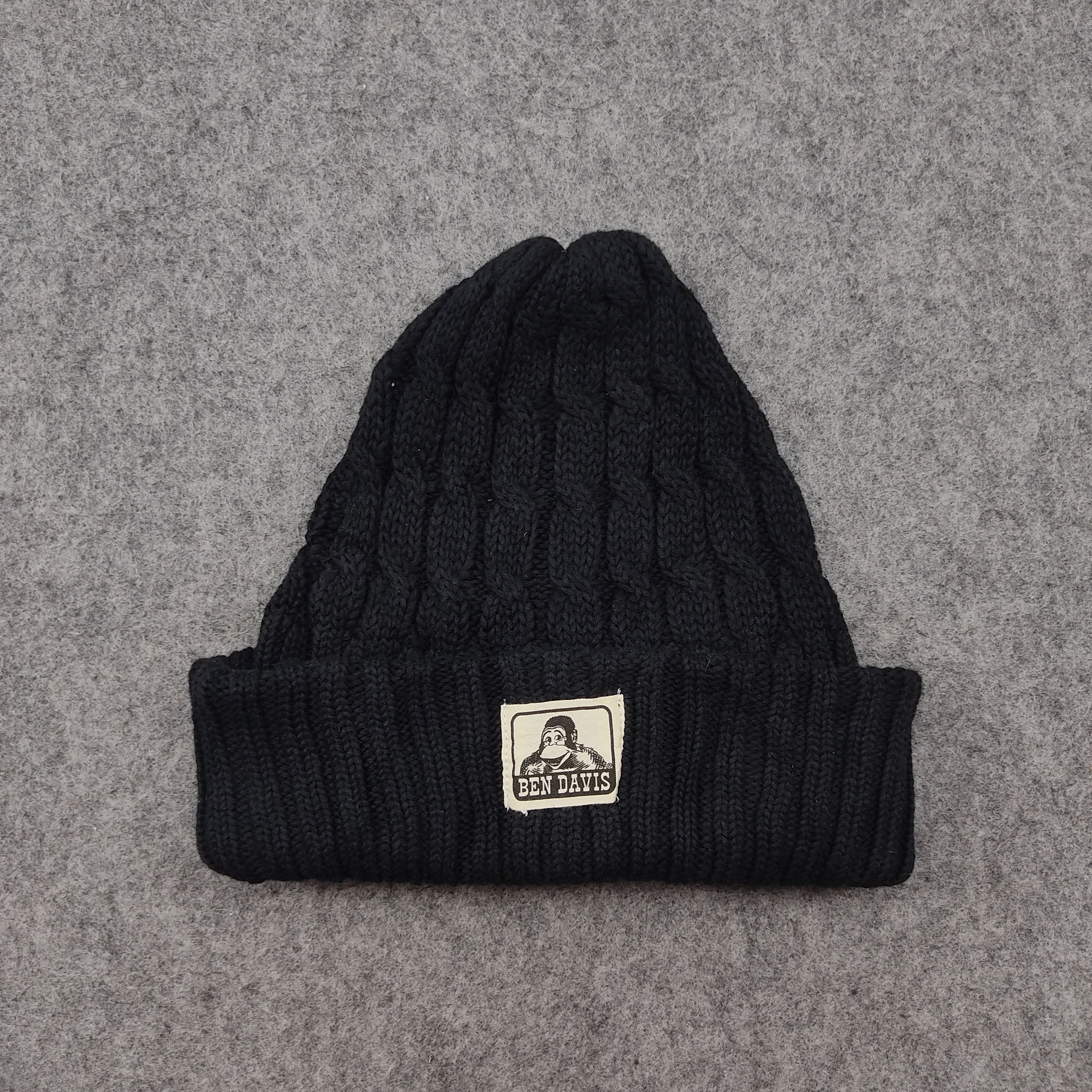 Ben Davis × Vintage Vintage Ben Davis Knit Beanie / Snow Hat / Snow Cap Size ONE SIZE - 1 Thumbnail