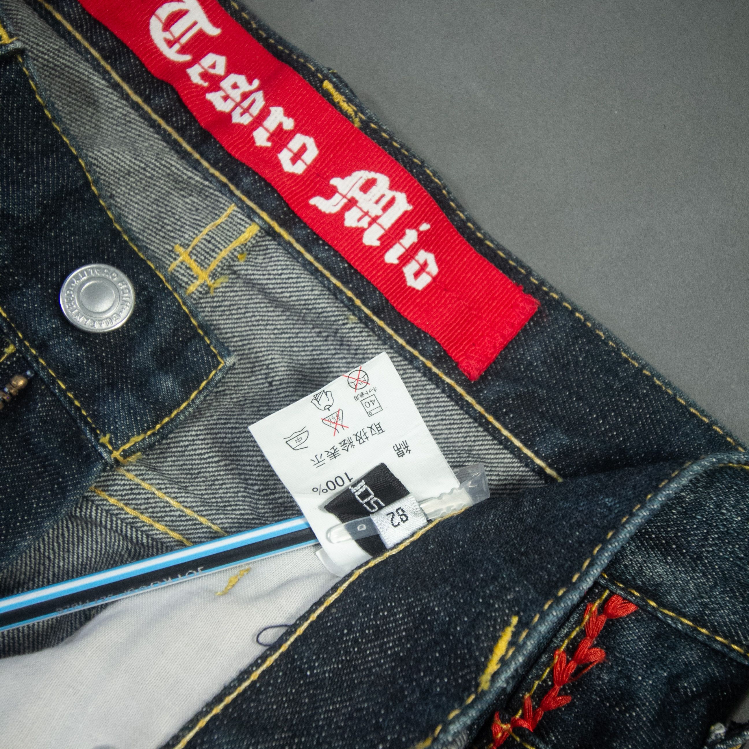 Japanese Brand Tesoro Mio Denim Size US 32 / EU 48 - 8 Thumbnail