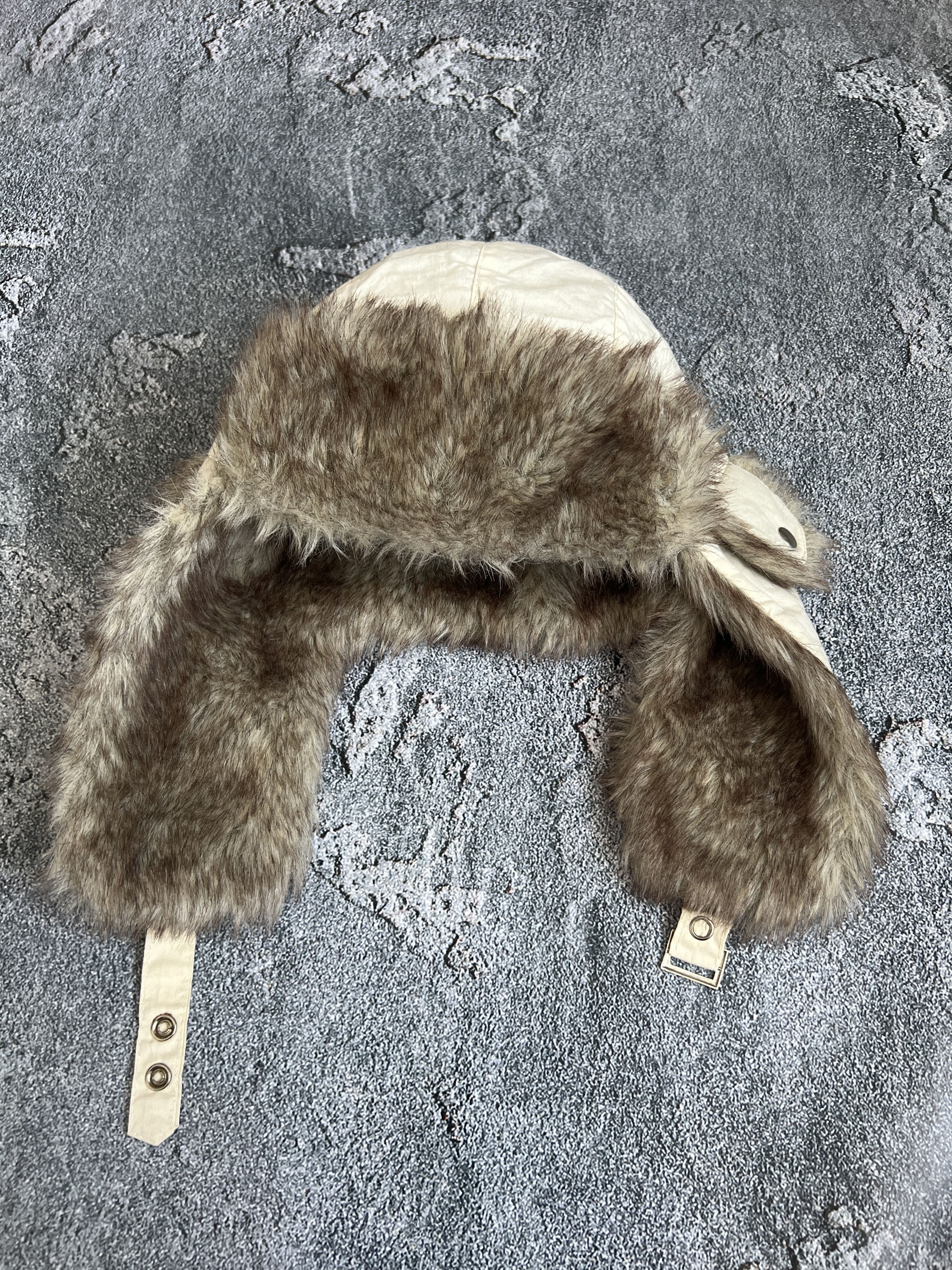 Vintage Fuzzy hat fur mohair y2k trapper japanese Size ONE SIZE - 3 Thumbnail