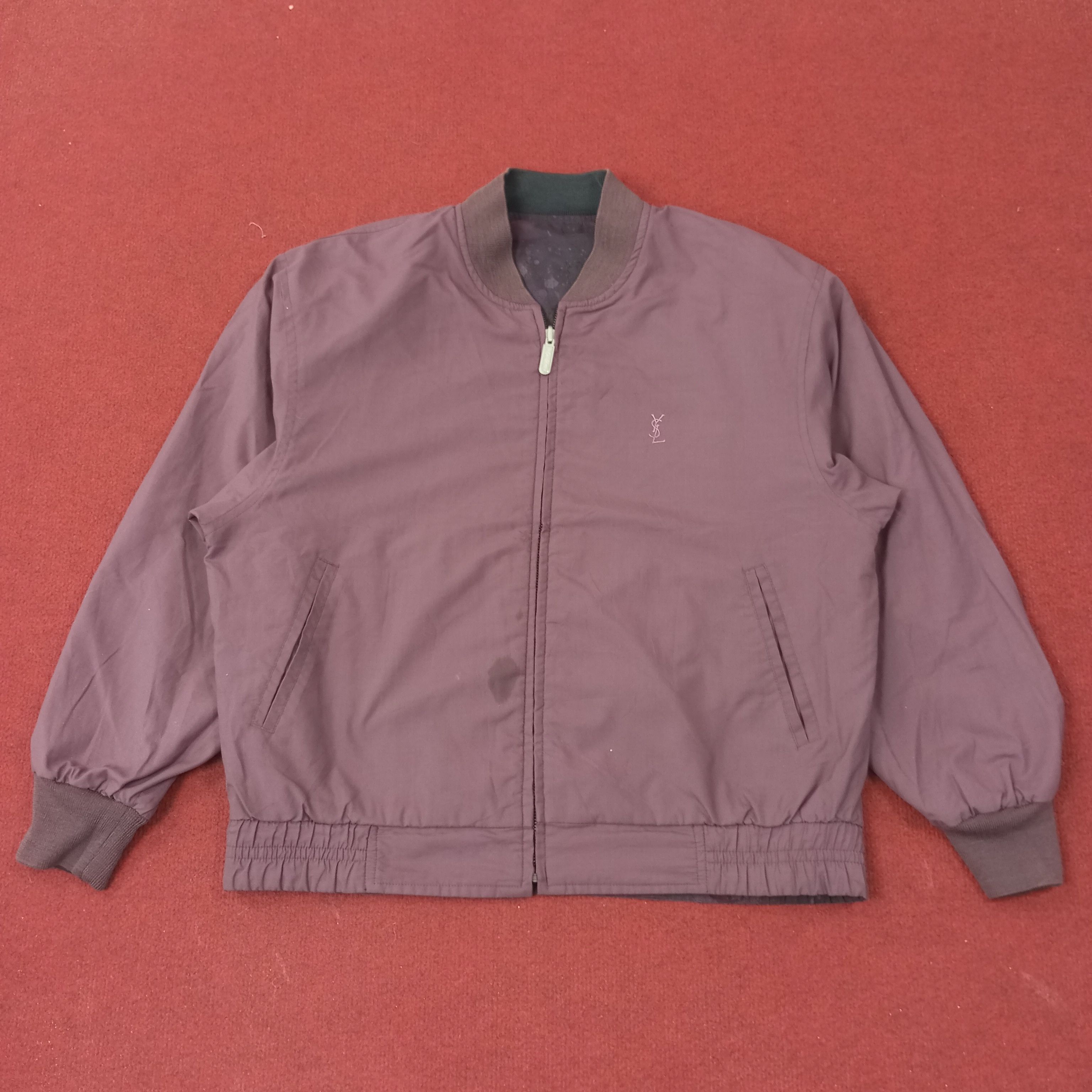 Yves Saint Laurent Yves Saint Laurent Fashion Brand Reversible Jacket c227n23 Size US L / EU 52-54 / 3 - 5 Thumbnail