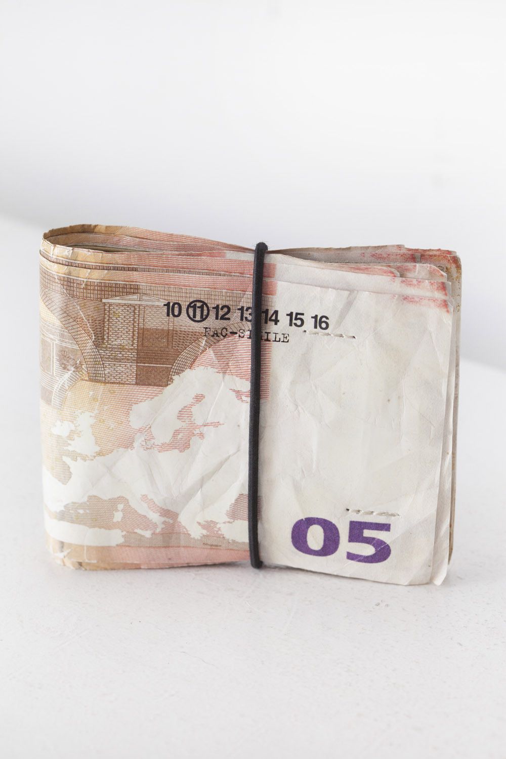 Maison Margiela Margiela SS08 50€ euros bills wallet Size ONE SIZE - 2 Thumbnail