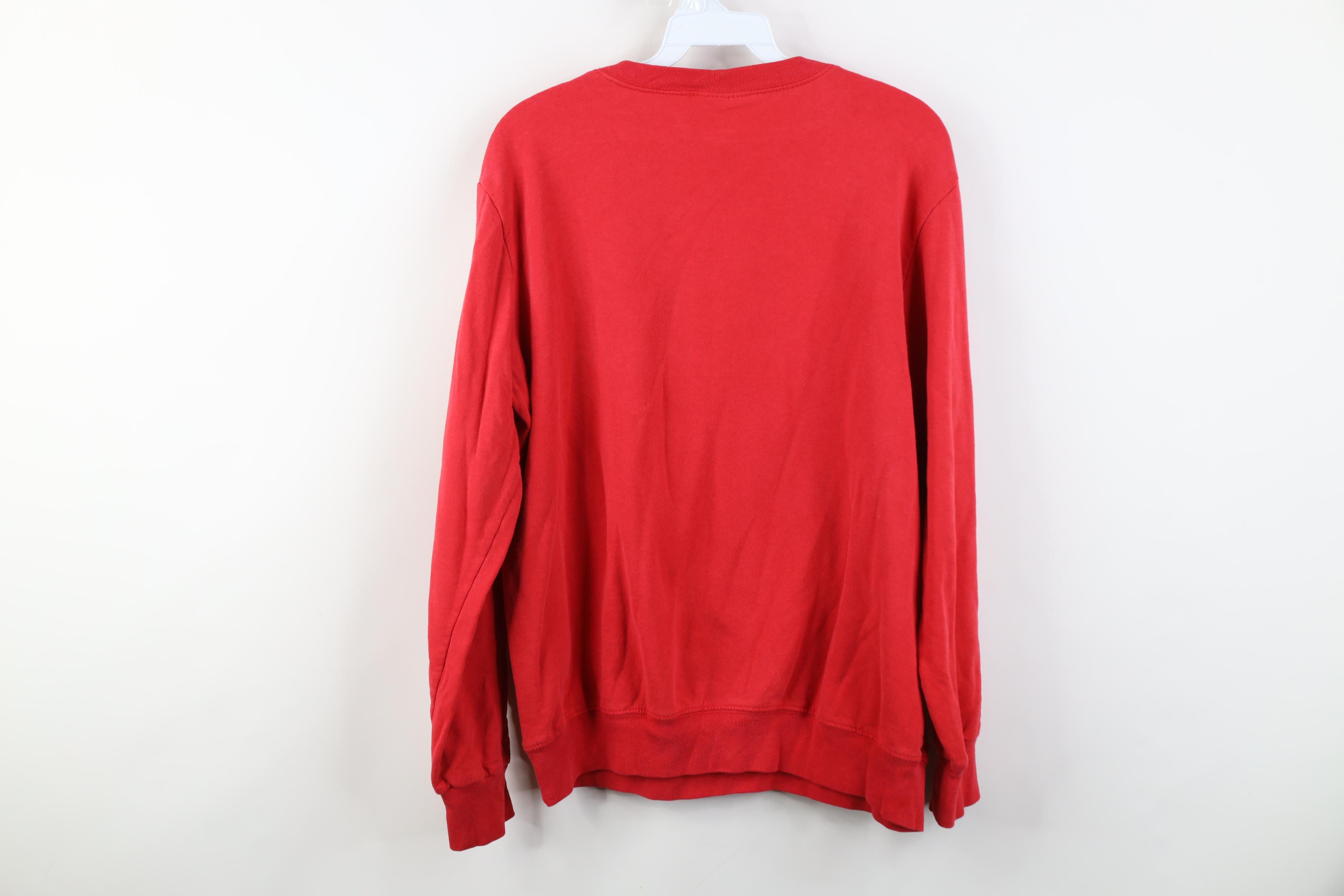 Vintage Vintage 90s Streetwear Christmas Cat Kitten Bird Sweatshirt Size M / US 6-8 / IT 42-44 - 10 Thumbnail