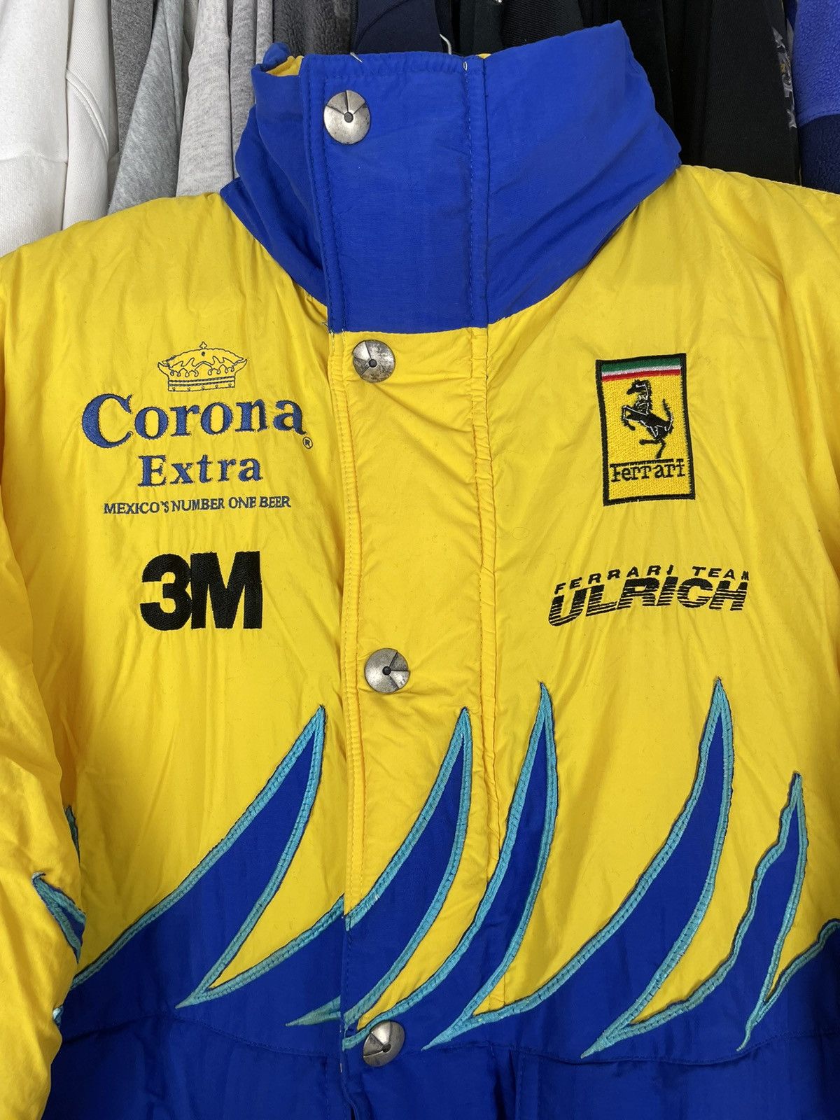 Ferrari × Vintage Ferrari jacket racing corona extra cap wear vintage 90s Size US XL / EU 56 / 4 - 5 Thumbnail