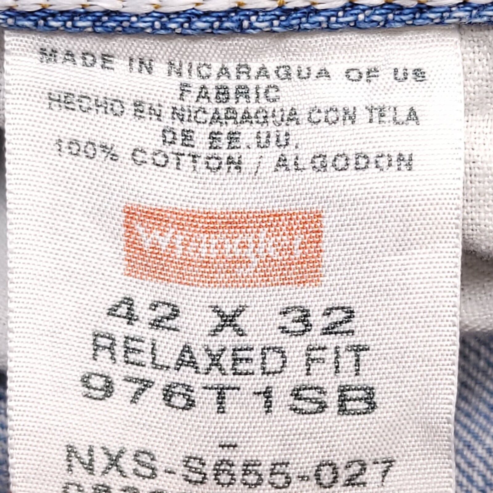 Wrangler Wrangler Casual Button Zip Denim Jeans Mens Size 42x32 Blue Size US 42 / EU 58 - 3 Thumbnail