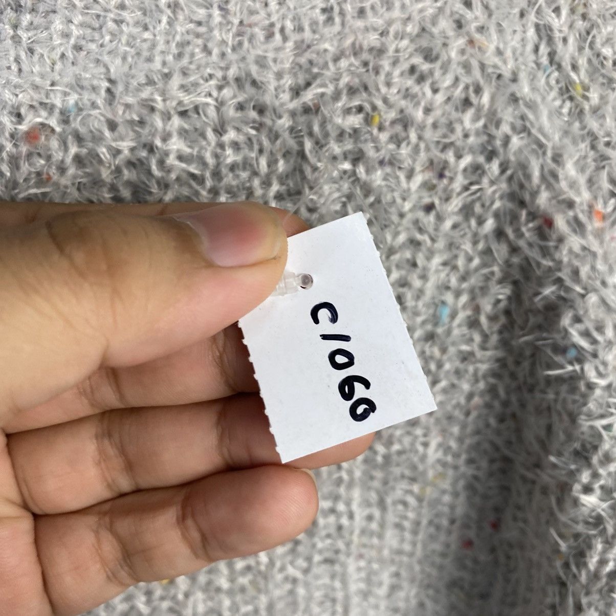 Japanese Brand DL Ray Cassin Favori Gray Knitwear #C1060 Size M / US 6-8 / IT 42-44 - 9 Thumbnail