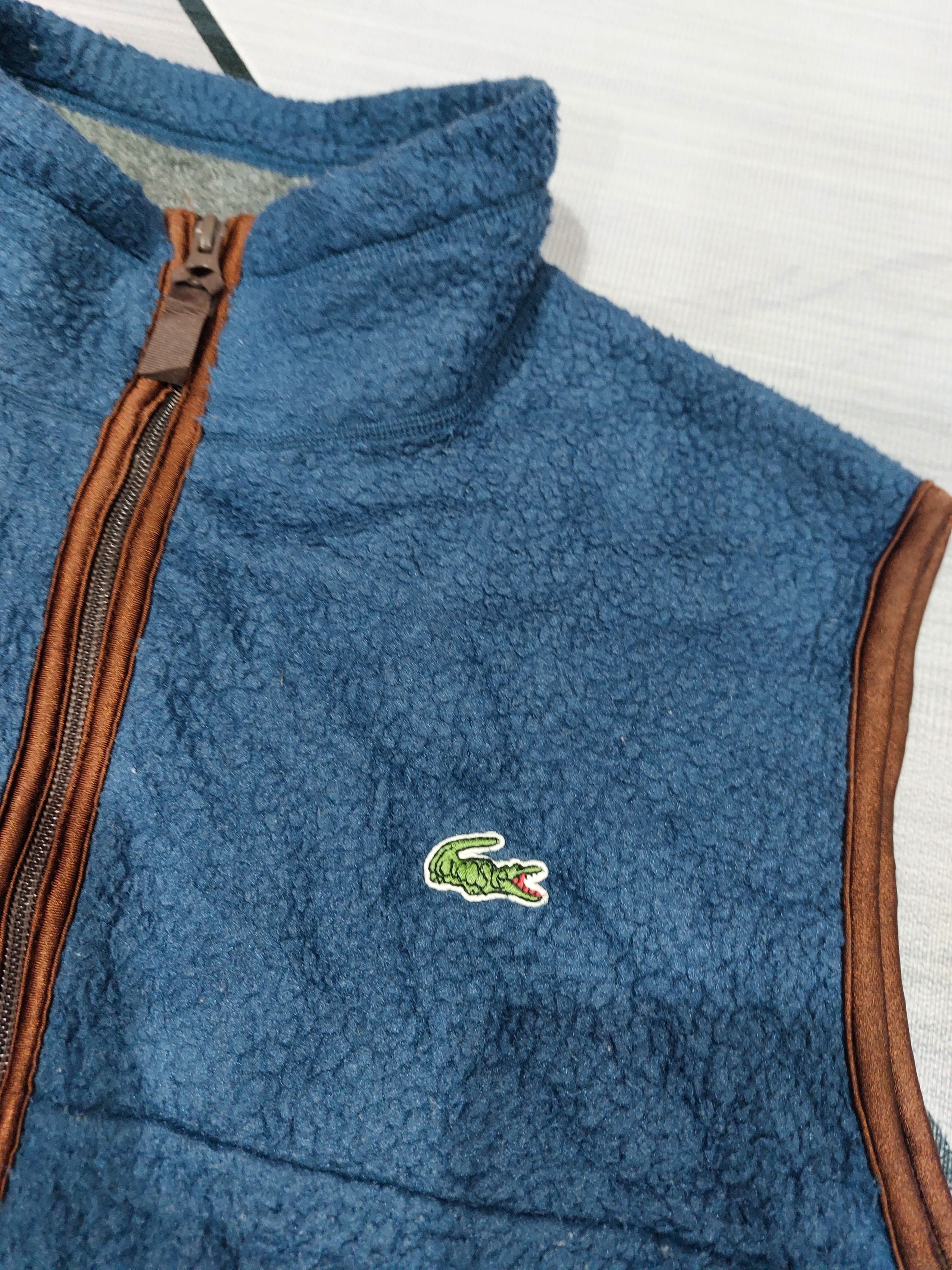 Japanese Brand × Lacoste LACOSTE FLEECE VEST Size US M / EU 48-50 / 2 - 5 Thumbnail