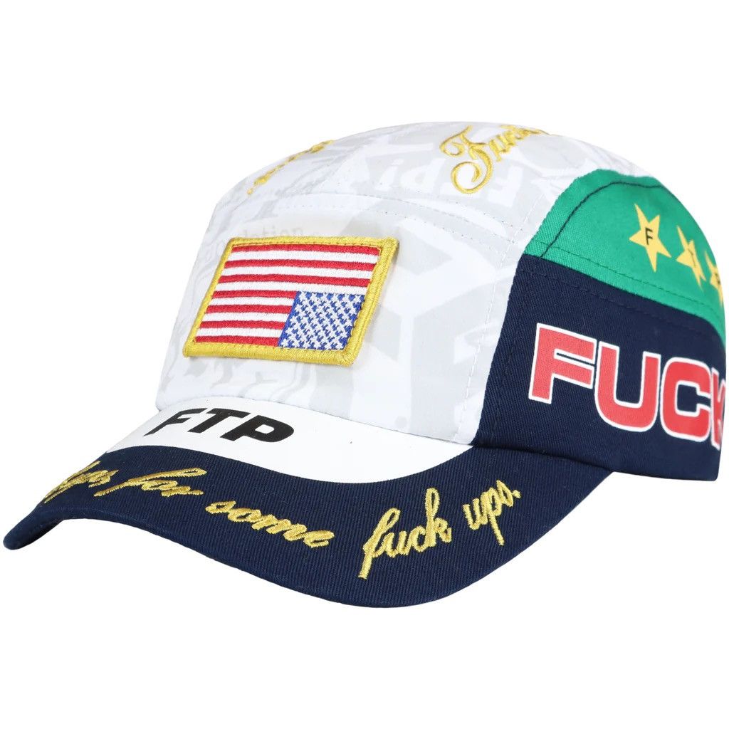 Fuck The Population FTP SOUVENiR CAMP HAT POLO SPORT 5 PANEL CAP Size ONE SIZE - 8 Thumbnail