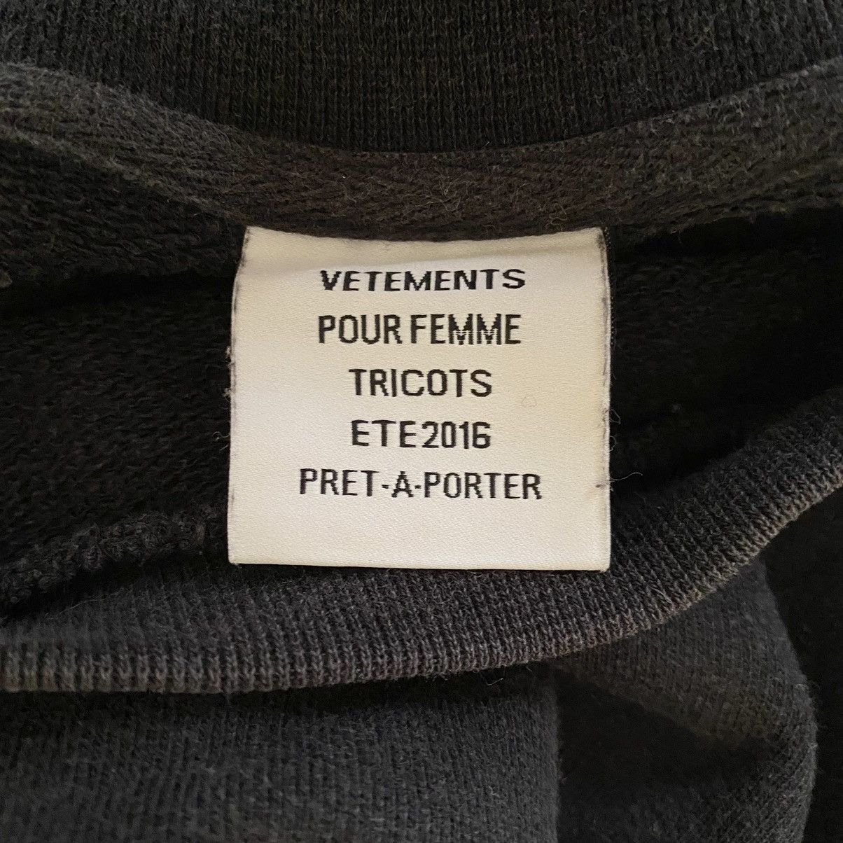 Vetements SS16 champion Crewneck Sweater Size US XS / EU 42 / 0 - 9 Thumbnail