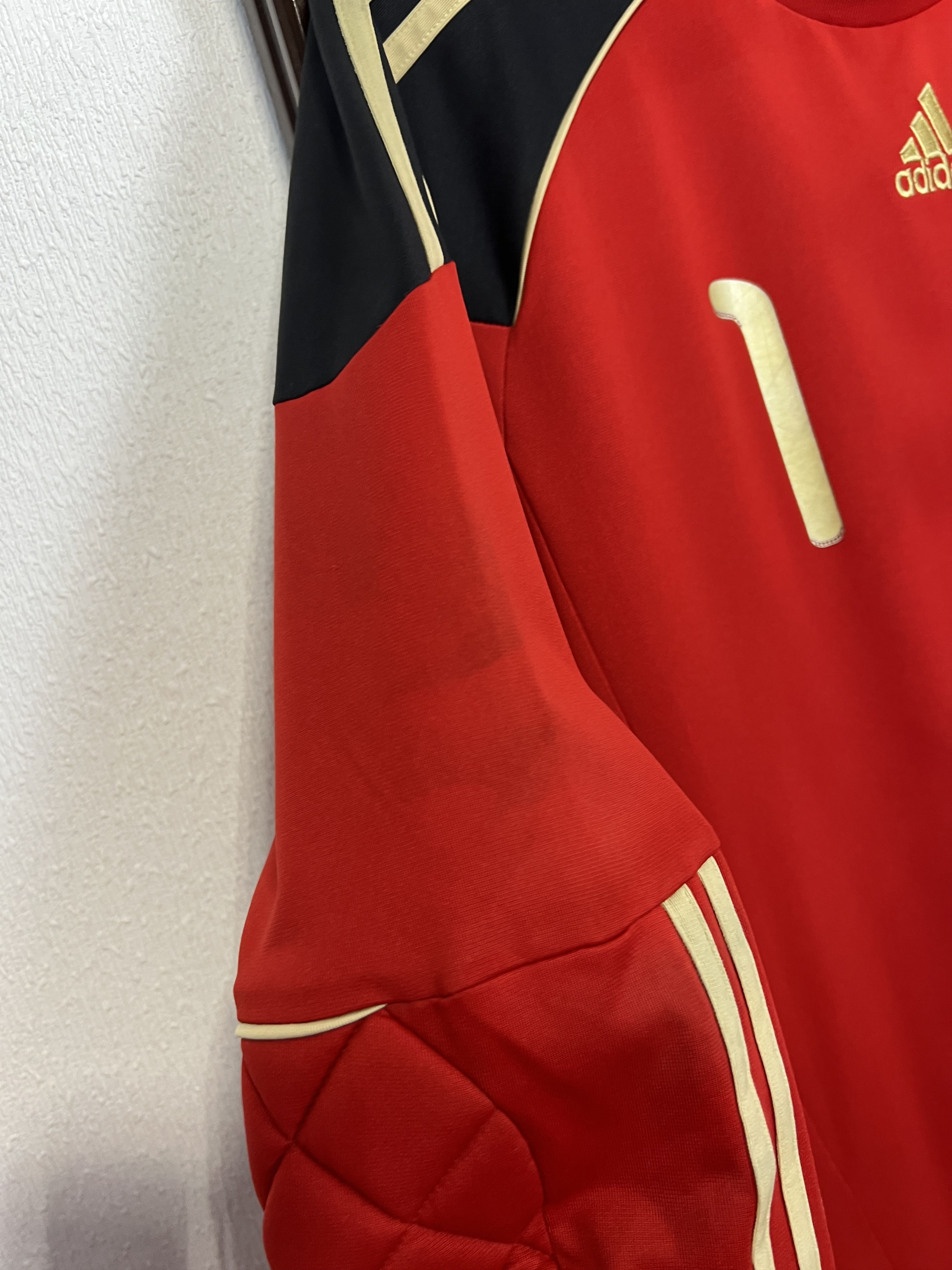 Adidas Germany Goalkeeper football shirt Soccer #1 Adler Jersey Size US S / EU 44-46 / 1 - 7 Thumbnail