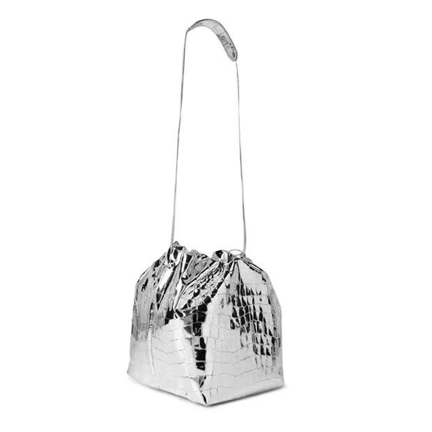 Jil Sander o1g2r1mq1024 Size: OS / Shoulder Bags in Silver Size ONE SIZE - 2 Thumbnail
