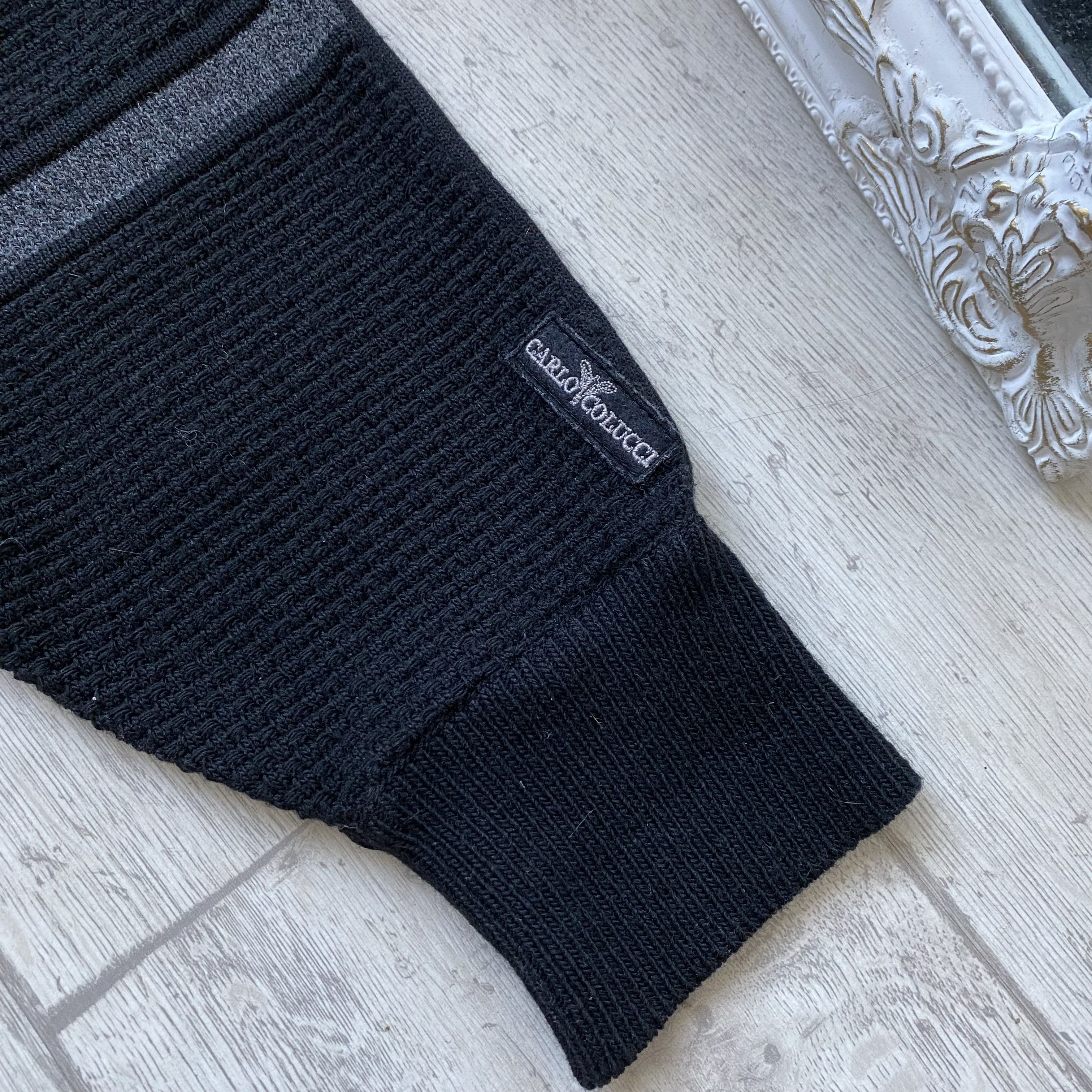 Carlo Colucci Vintage Cozzy Carlo Colucci Knited Wool Sweater Jumper Size US L / EU 52-54 / 3 - 2 Thumbnail