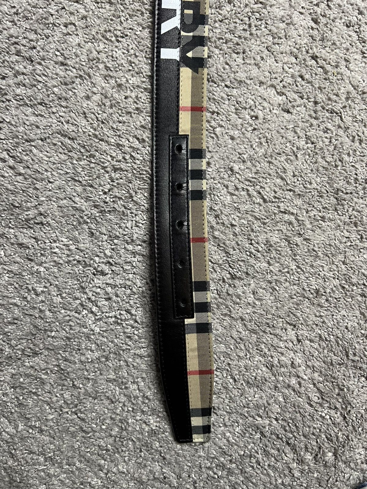 Burberry Burberry check belt Size 38 - 6 Thumbnail