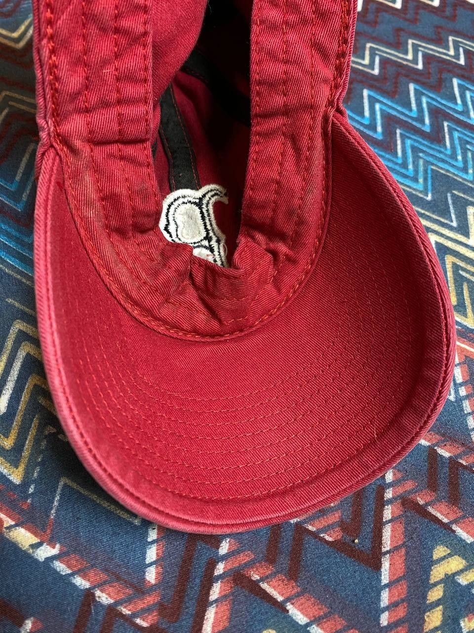 47 Brand Y2K Hats red Vintage 47 Brand Cap Fifty seven Brand Size ONE SIZE - 8 Thumbnail
