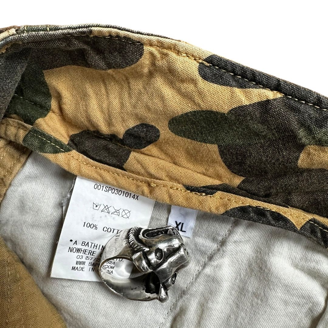 Bape XL 36 Waist Bape 1st Camo Cargo Shorts Size US 36 / EU 52 - 6 Thumbnail