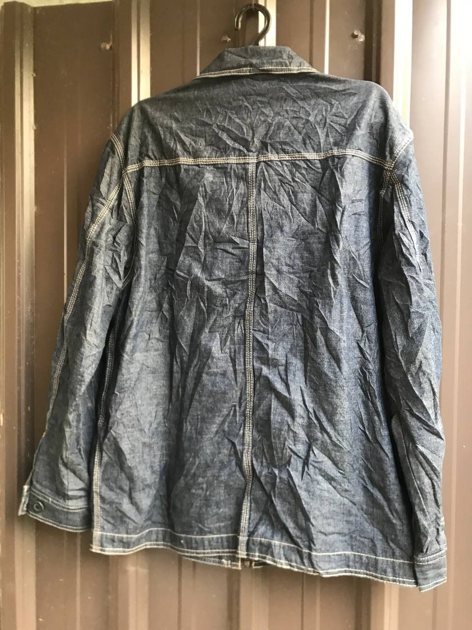 Garment Reproduction of Workers × Japanese Brand Japanese Brand Denim Chore Jacket Workwear Size US M / EU 48-50 / 2 - 4 Thumbnail