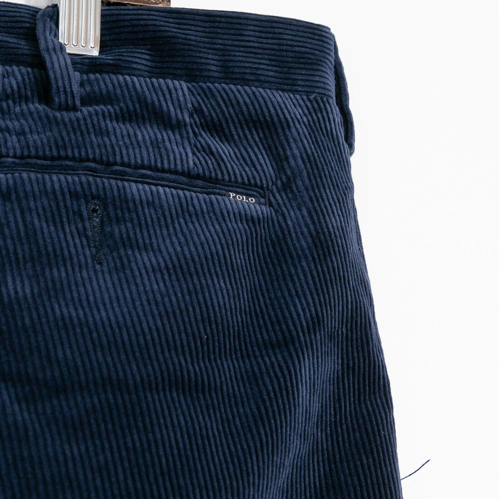 Polo Ralph Lauren Polo Ralph Lauren Corduroy Pants 38x29 - Dark Blue Straight Size US 38 / EU 54 - 5 Thumbnail