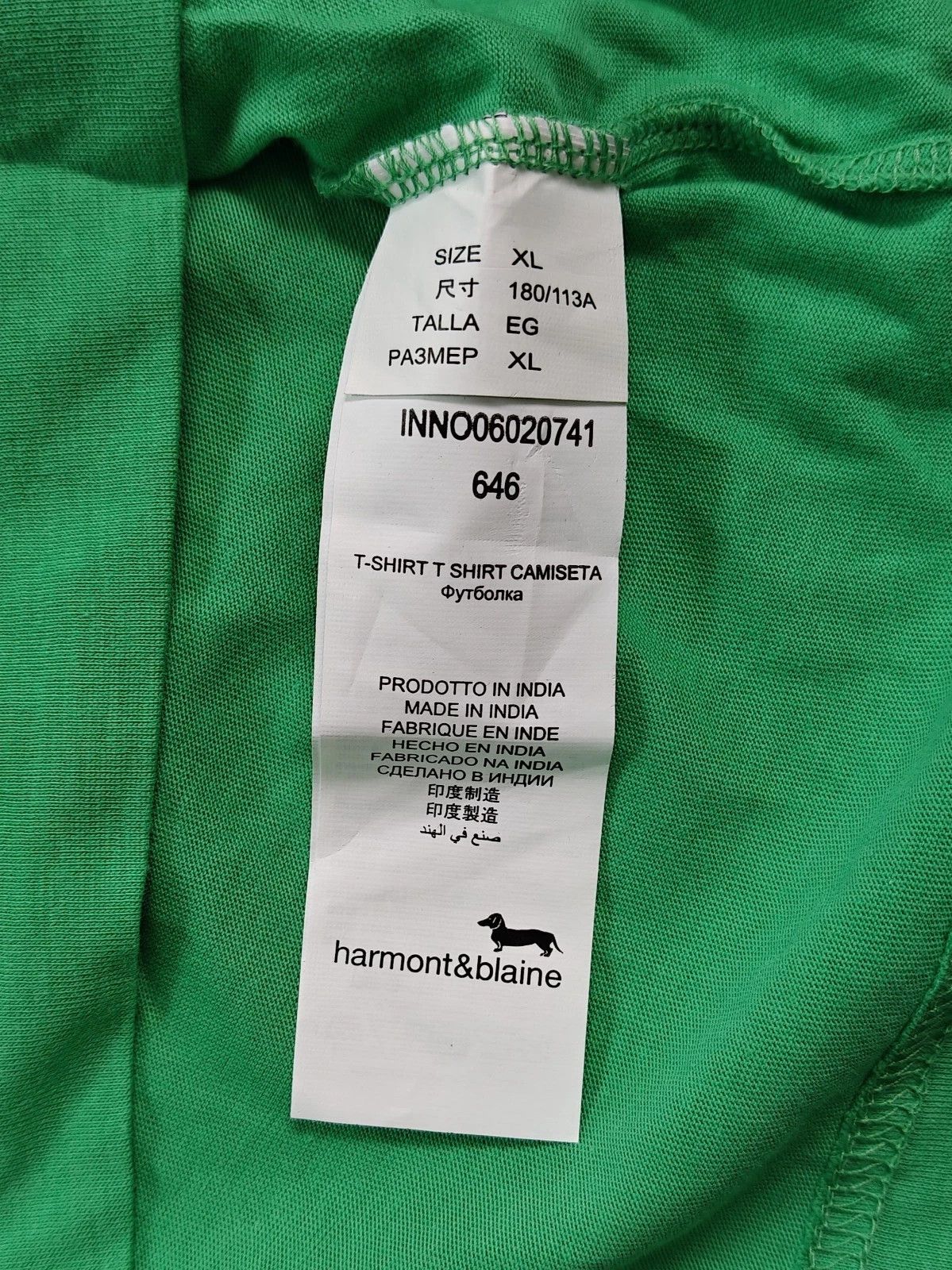 Harmont & Blaine Harmont & Blaine Shortsleeves Crew Neck ASM/2043 Size US XL / EU 56 / 4 - 7 Thumbnail