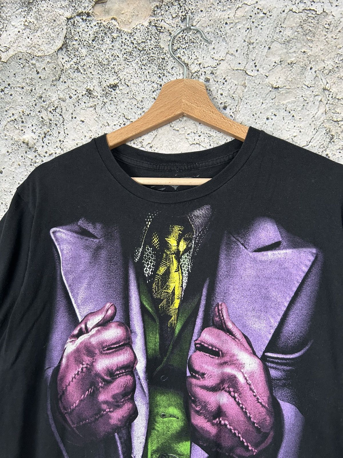 DC Comics The Dark Knight Joker Batman Graphic Movie Tee Vintage Size US L / EU 52-54 / 3 - 3 Thumbnail