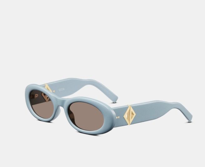 Dior o1w1db10824 Size: OS / Rounded Sunglasses in Light Blue Size ONE SIZE - 2 Thumbnail