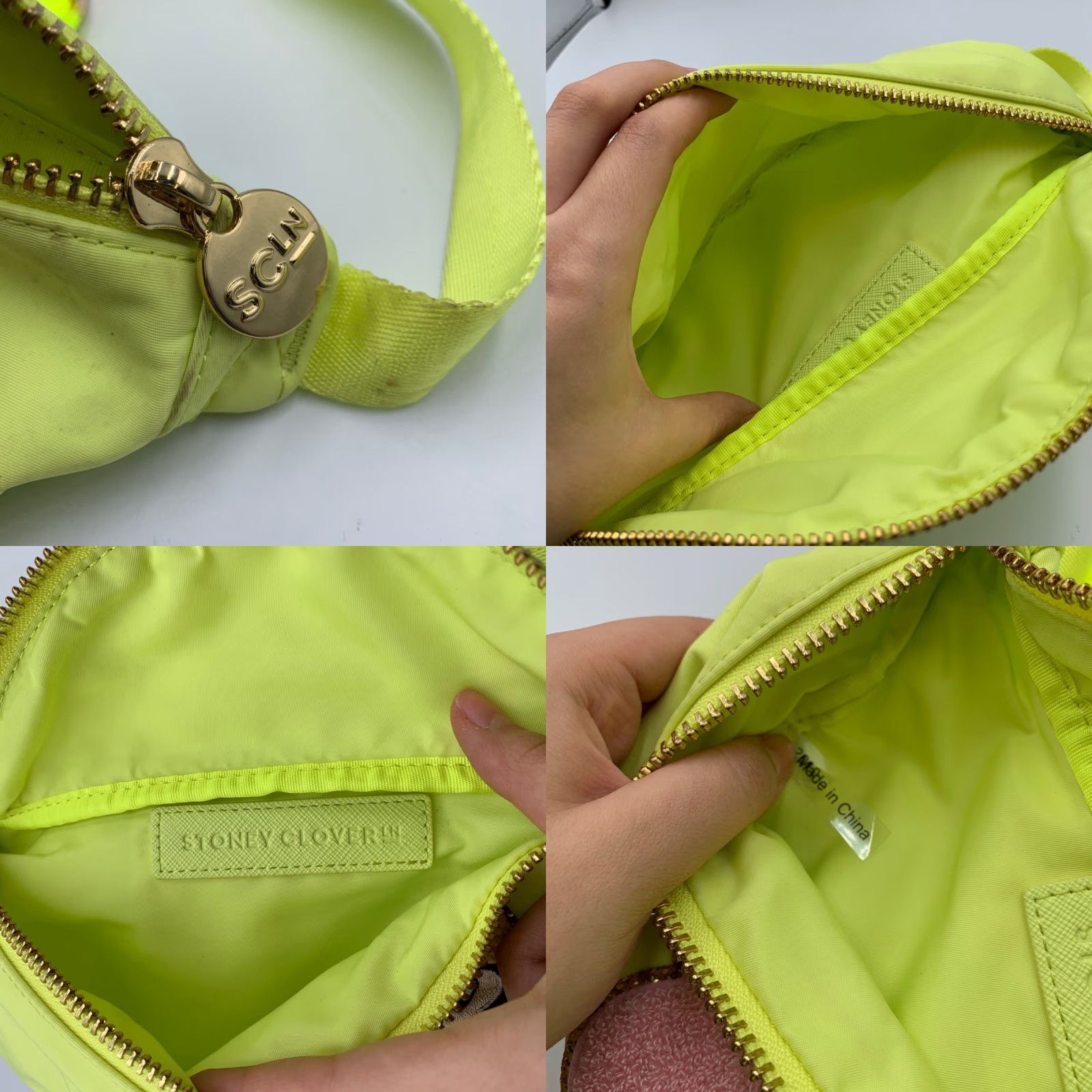 Vintage Stoney Clover Fanny Pack Womens Green Disney Themed Patches Adjustable Belt Bag Size ONE SIZE - 9 Thumbnail