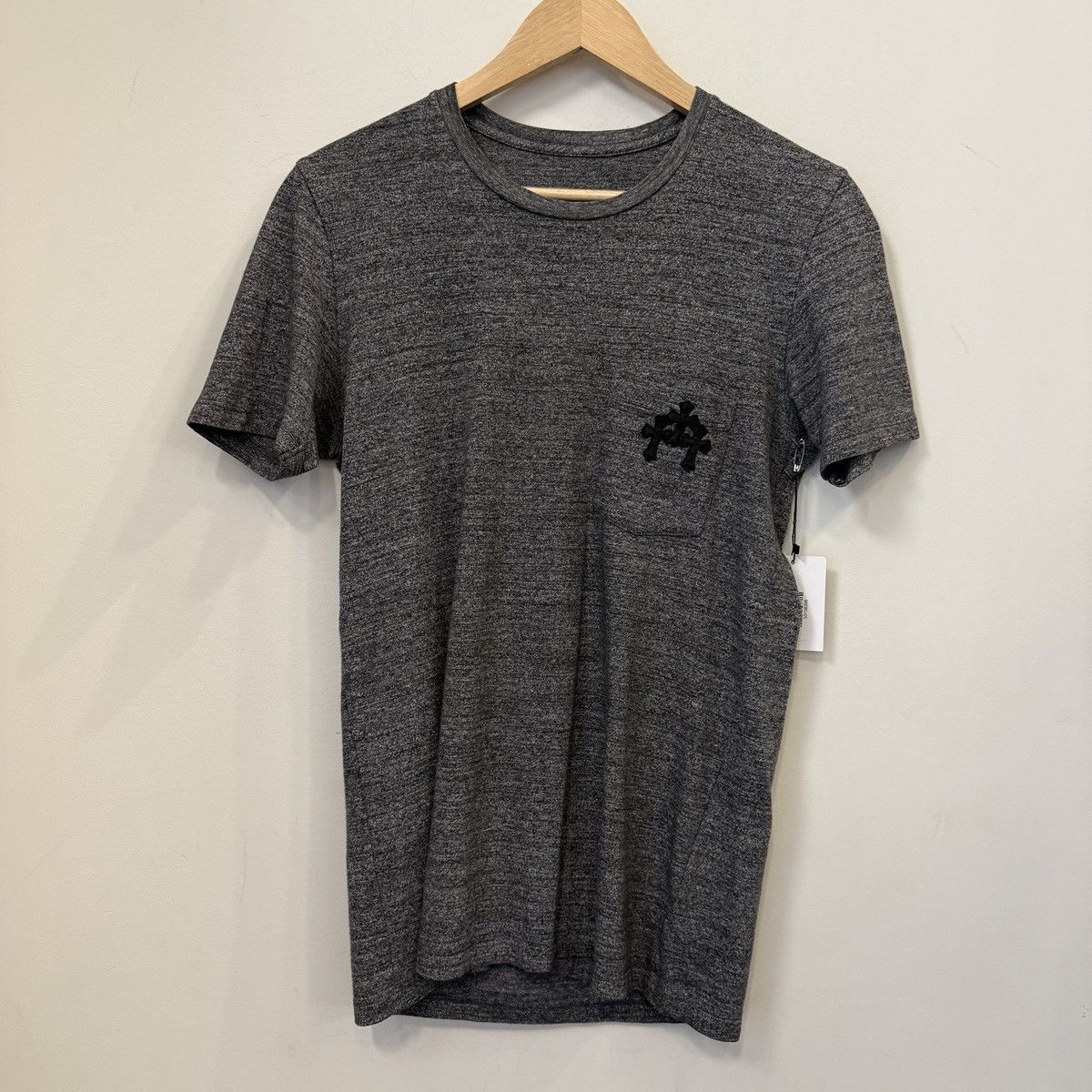 トップス CHROME HEARTS Triple Cross Leather T Chrome Hearts Chrome Hearts Leather Triple Cross Tee | Grailed