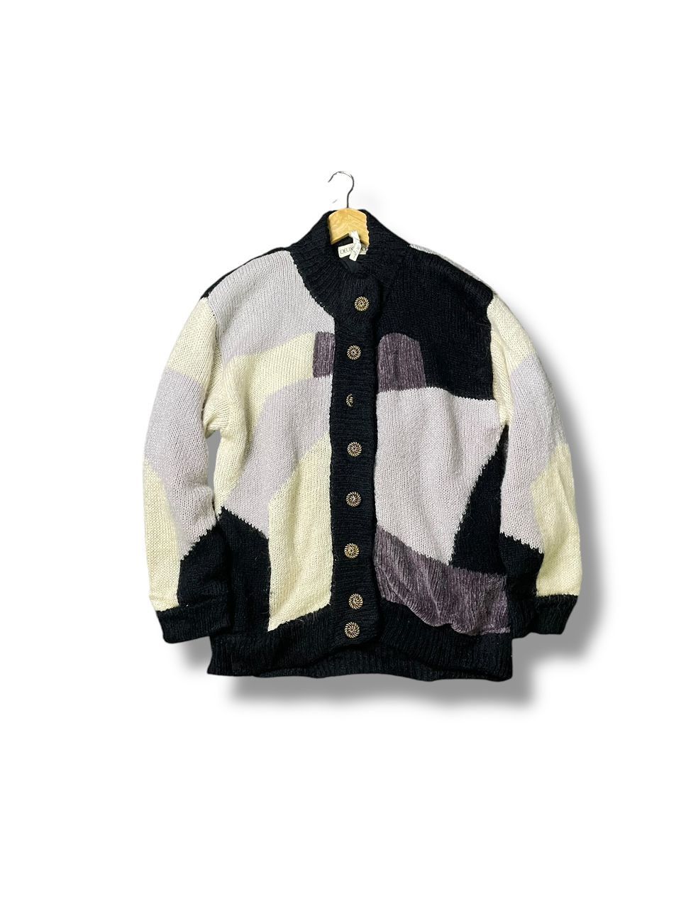 Designer × Vintage Vintage Deux Roche Knit Cardigan (2) Size US S / EU 44-46 / 1 - 1 Thumbnail