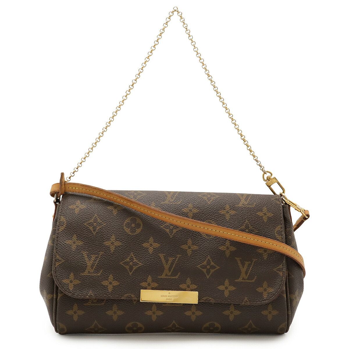 Louis Vuitton Louis Vuitton Favorite MM Monogram 2way Shoulder Bag Canvas Shoulder Bag M40718 DUTY FREE for USA