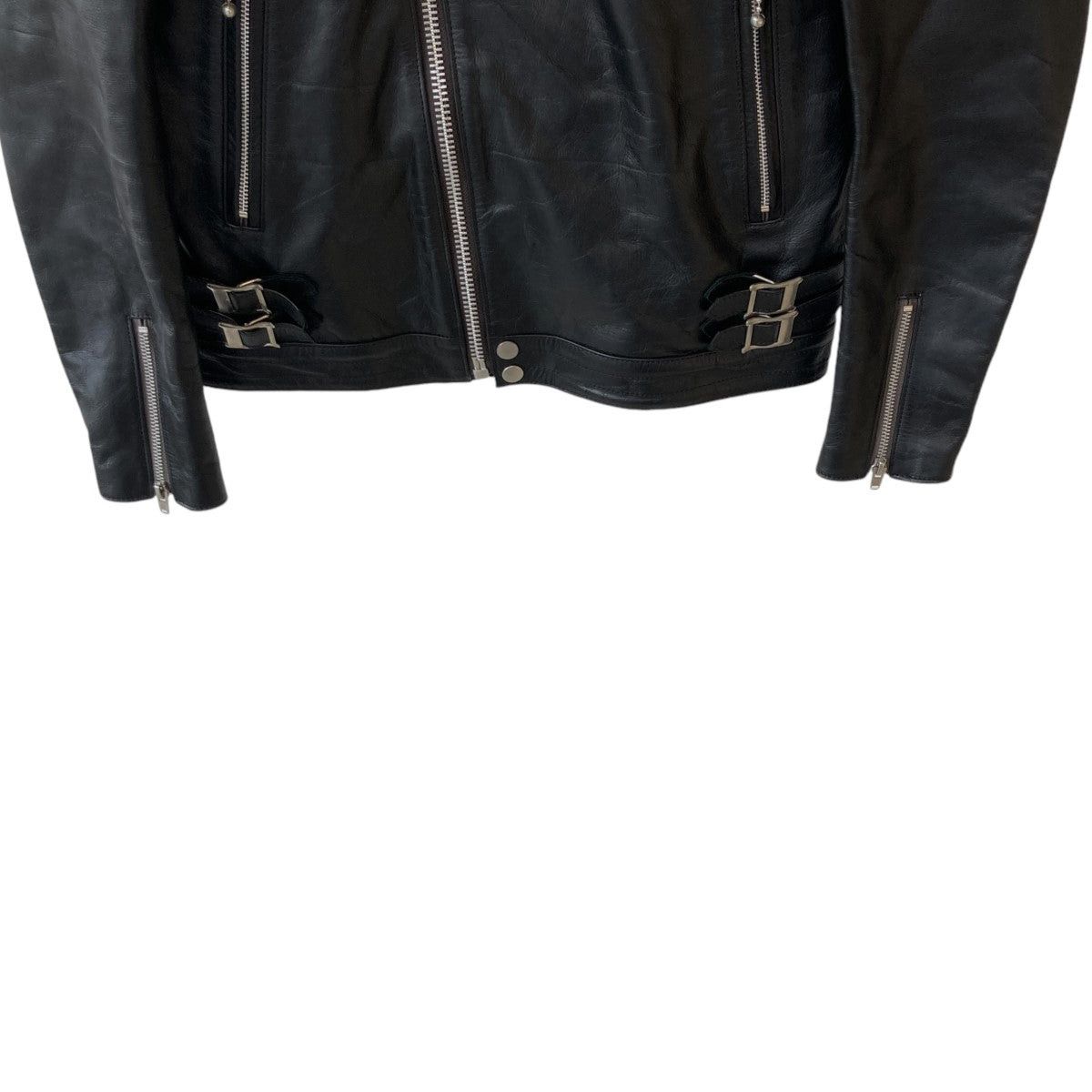 Undercover Undercover 23ssleather Biker Jacket Leather Jacket UB2B4201 Size US S / EU 44-46 / 1 - 4 Thumbnail