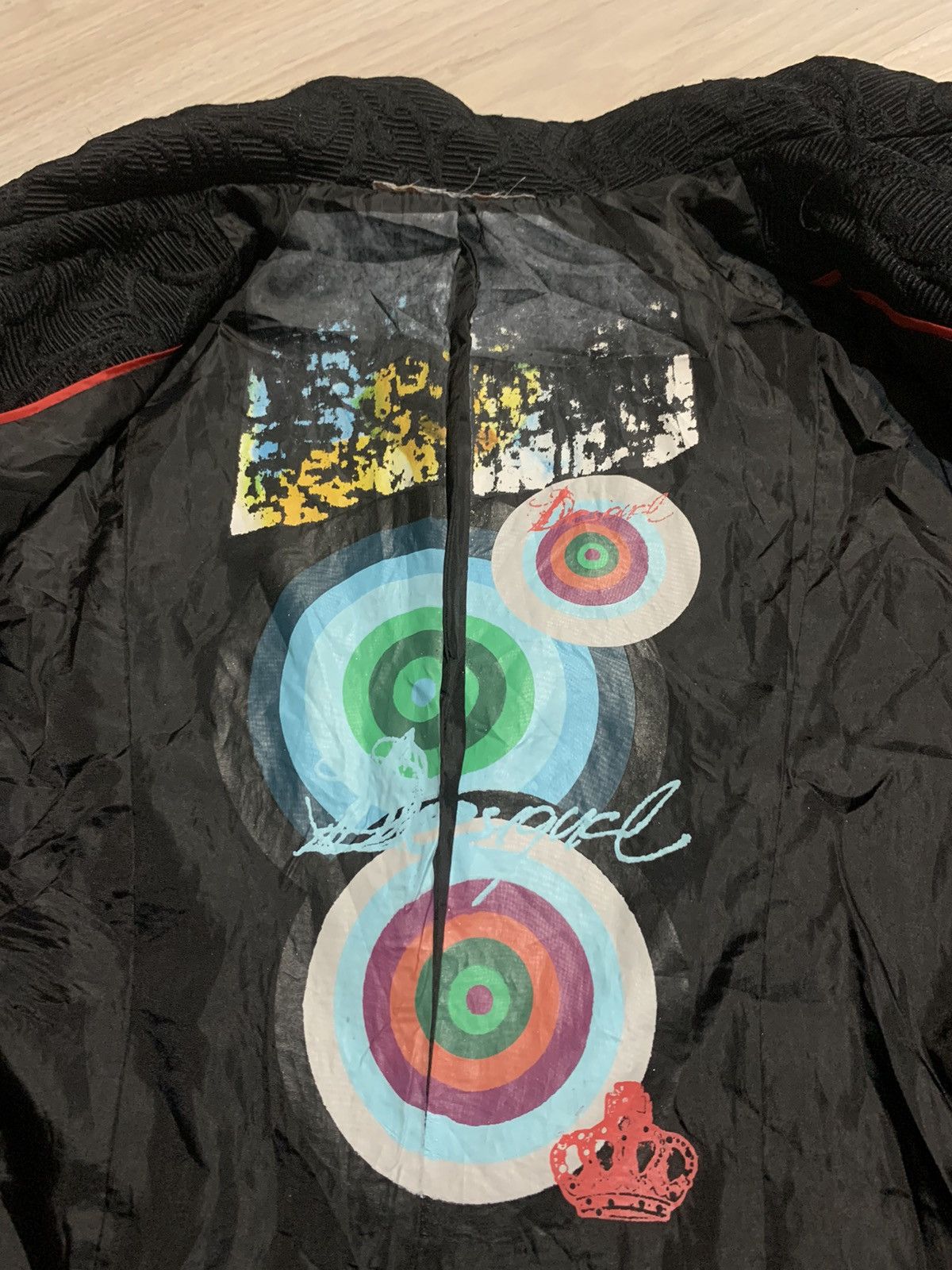 Desigual Desigual Jacket Coat Black Style 96E2905 Women's Size 36 Size XS / US 0-2 / IT 36-38 - 3 Thumbnail