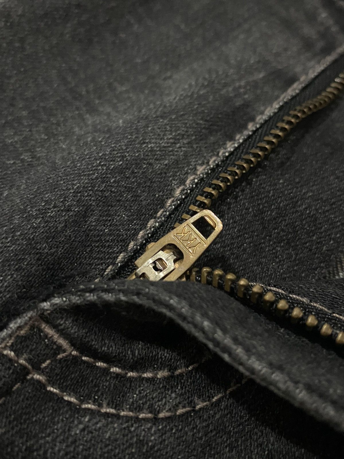 20471120 Vintage Japan Nuovo Pintuck Creased Flare Jeans Size US 30 / EU 46 - 14 Thumbnail