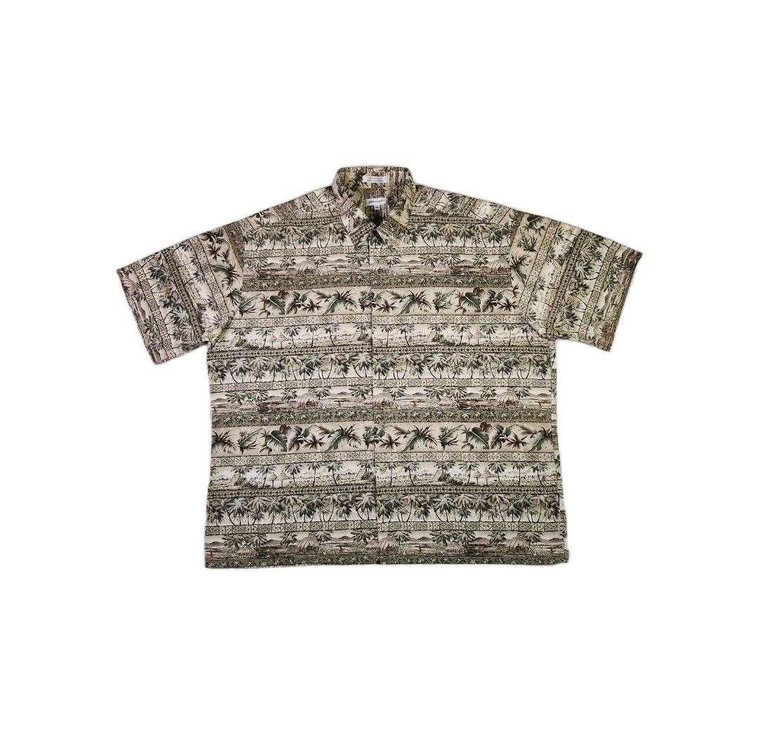 Pierre Cardin Pierre Cardin VINTAGE Hawaiian Shirt XXL Floral Short Sleeve Size US XXL / EU 58 / 5 - 1 Thumbnail