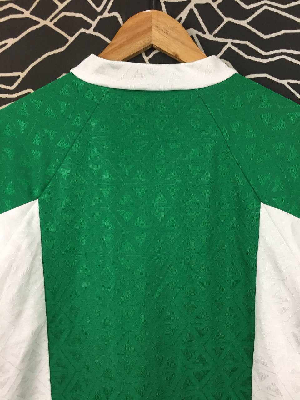Vintage Vtg Attack Sports Wear Geometric Jacquard Print Jersey Size US M / EU 48-50 / 2 - 6 Thumbnail
