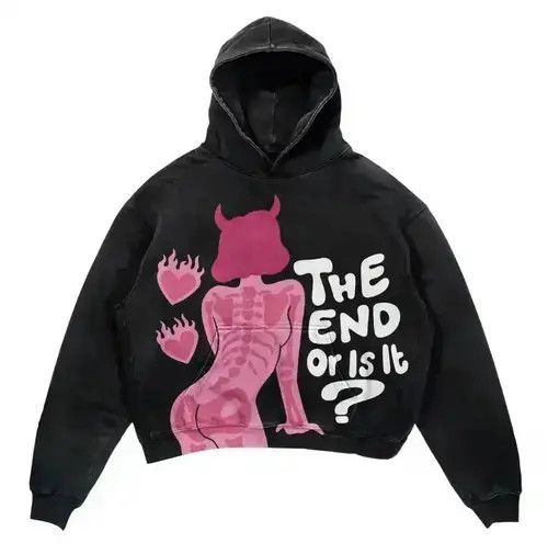 Other Devil Printed Hoodie Size US L / EU 52-54 / 3 - 4 Thumbnail
