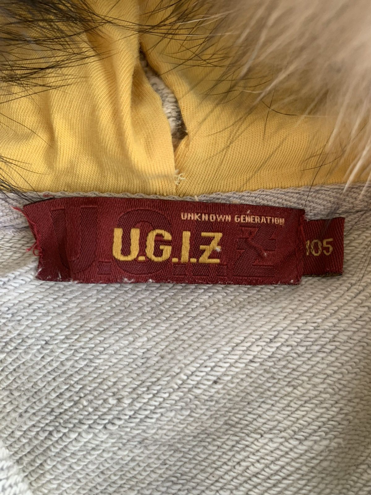 Japanese Brand Vintage Ugiz Retro Faux Fur Hoodie Ifsixwasnine LGB Style Size US XL / EU 56 / 4 - 7 Thumbnail