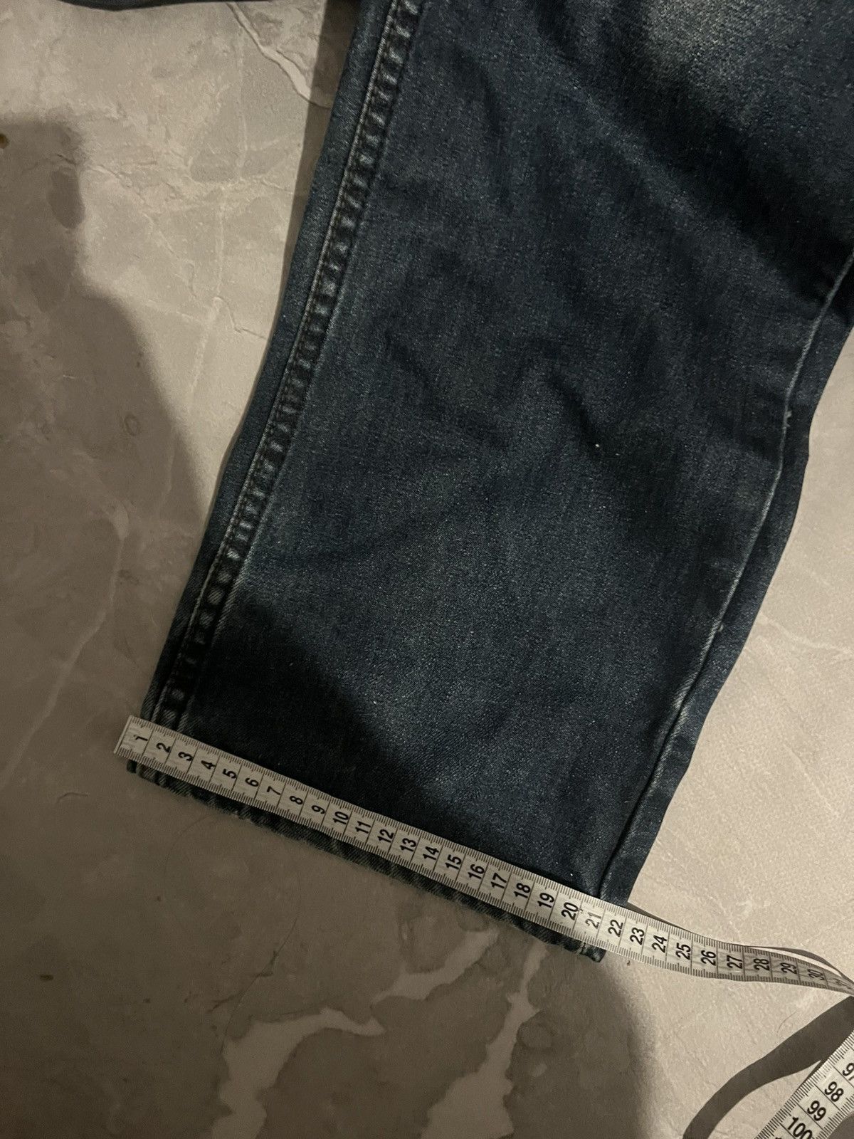 Vintage Vintage Baggy Damage Swag Jean — Streetwear Grunge Y2K 90 Size US 39 - 12 Thumbnail
