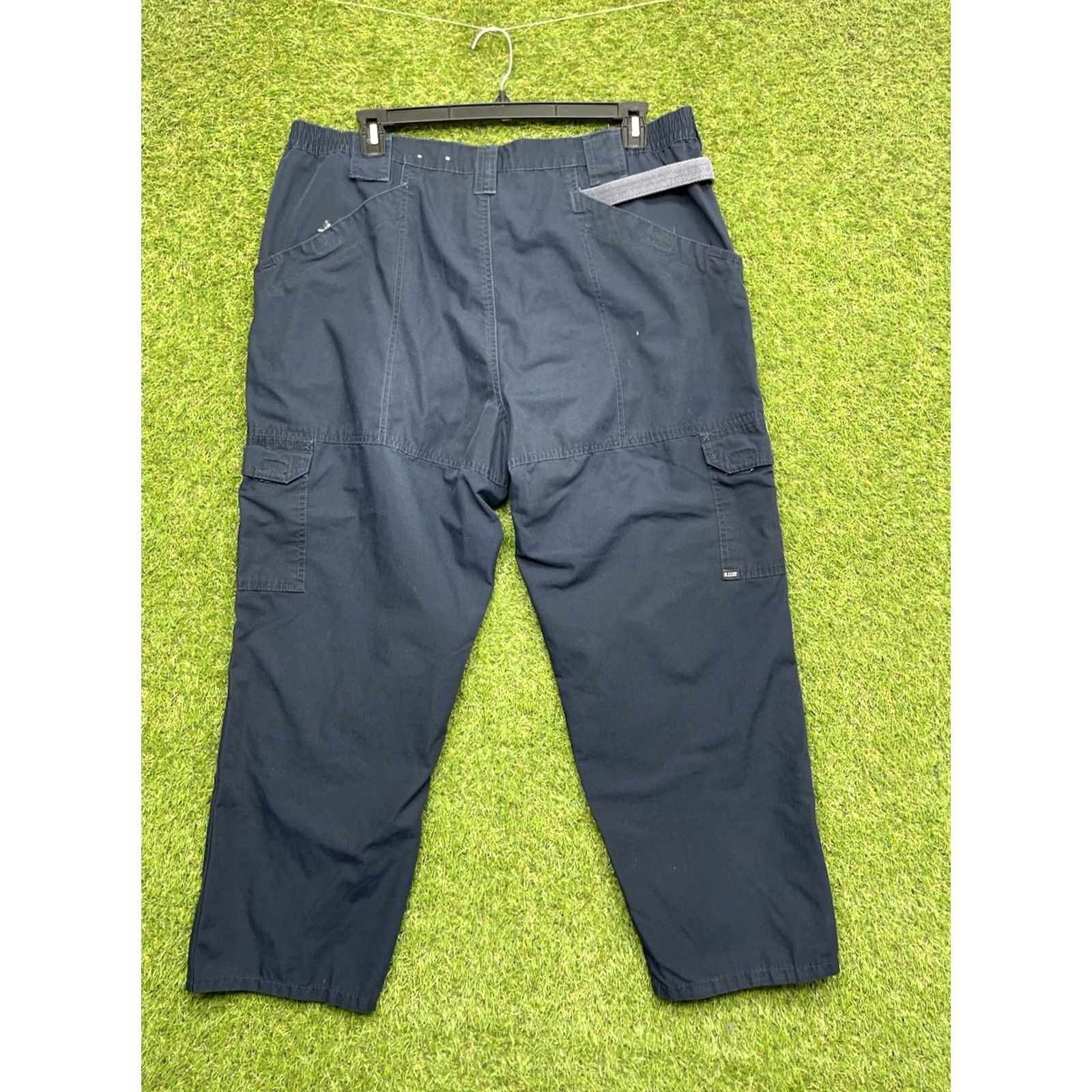 Vintage 5.11 Tactical Pants Mens 42x30 Blue Taclite Pro Cargo Ripstop Workwear Y2K Pants Size US 42 / EU 58 - 2 Thumbnail