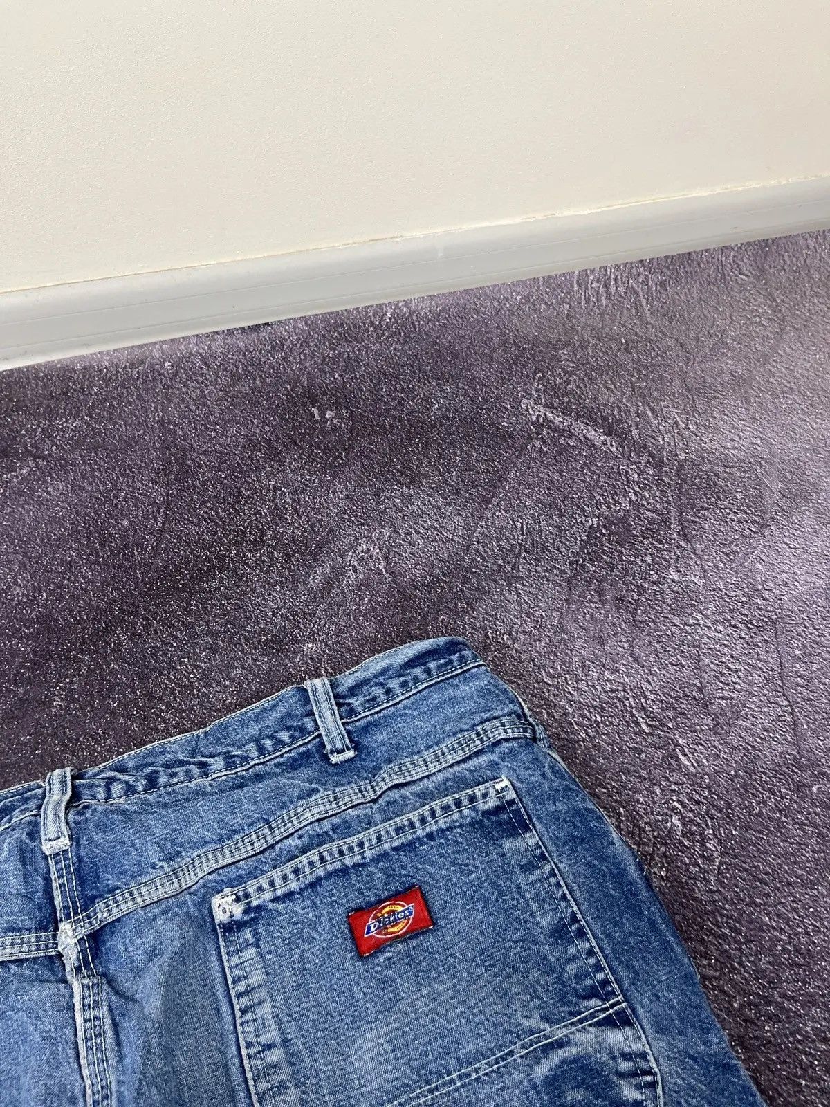 Dickies × Vintage Vintage Dickies USA Denim Faded Blue Hype Baggy Jeans Size US 38 / EU 54 - 7 Thumbnail