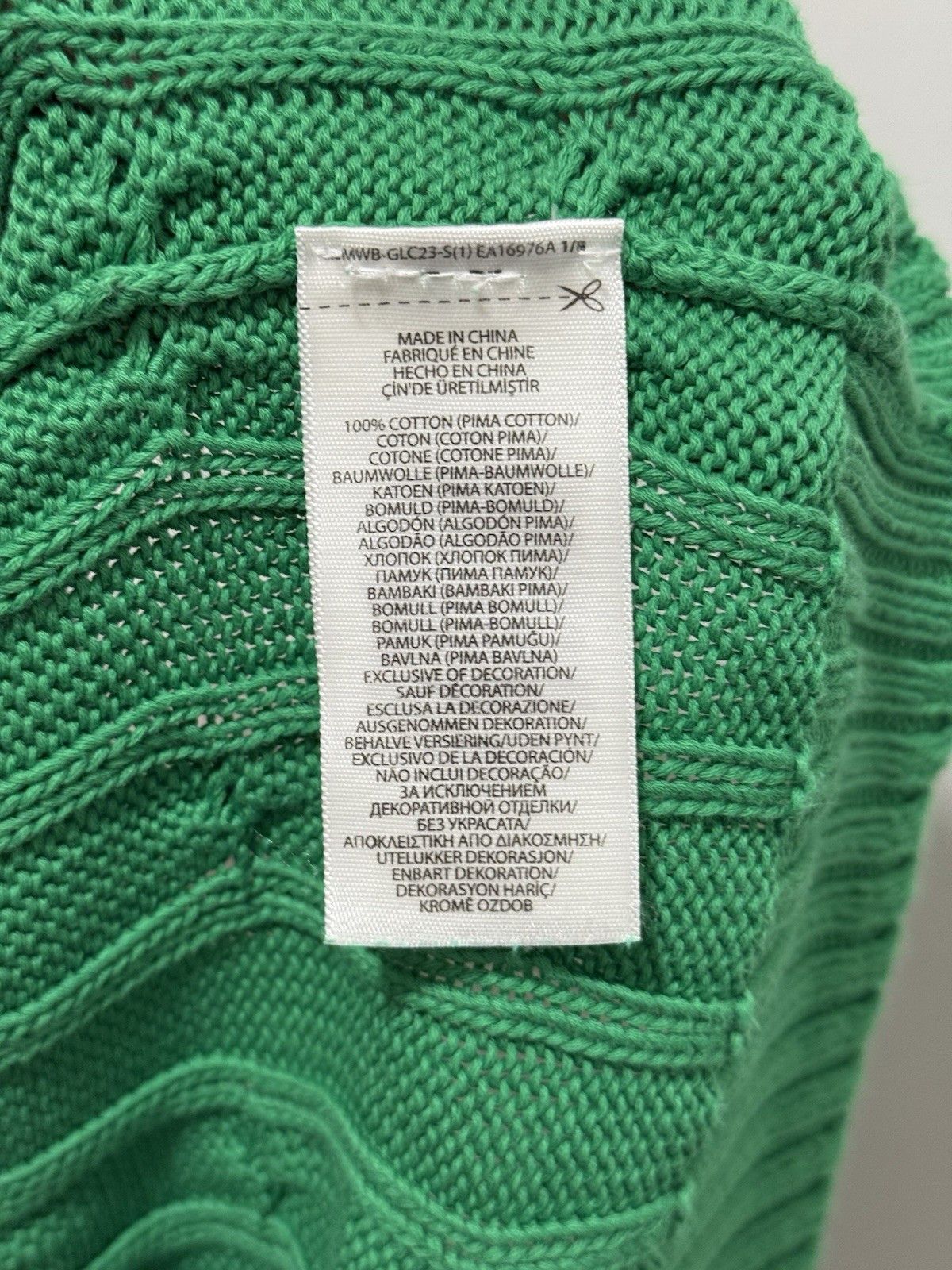 Polo Ralph Lauren Polo Ralph Lauren Cotton Green Knit Sweater Womens Size L / US 10 / IT 46 - 9 Thumbnail