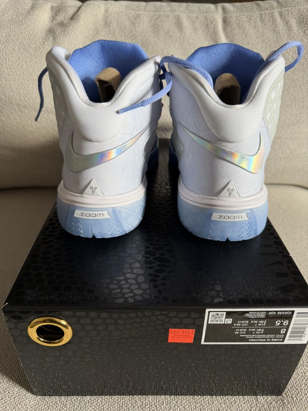 Nike Nike Zoom Kobe 3 Protro Christmas Size US 8 / EU 41 - 6 Thumbnail