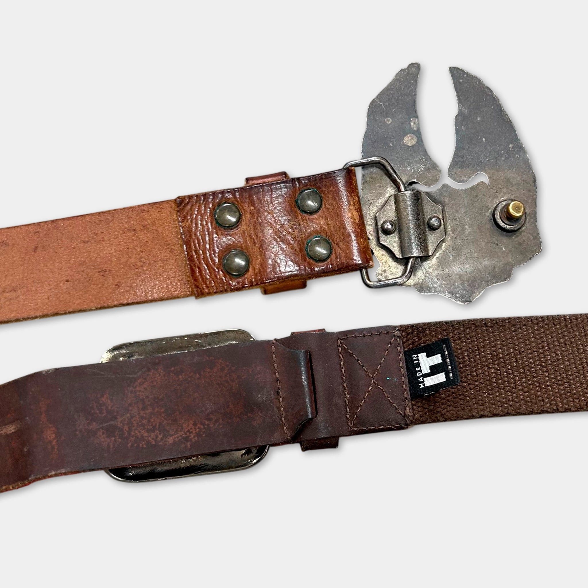 Alexander McQueen Alexander McQueen Buckle Leather Belt Size ONE SIZE - 4 Thumbnail