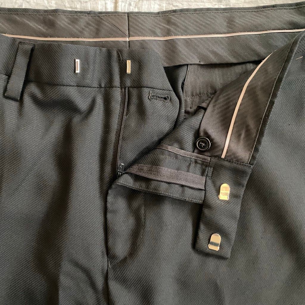 Other Louis Raphael tailored men 38/34 wool blend pull on dress pa Size 38R - 4 Thumbnail