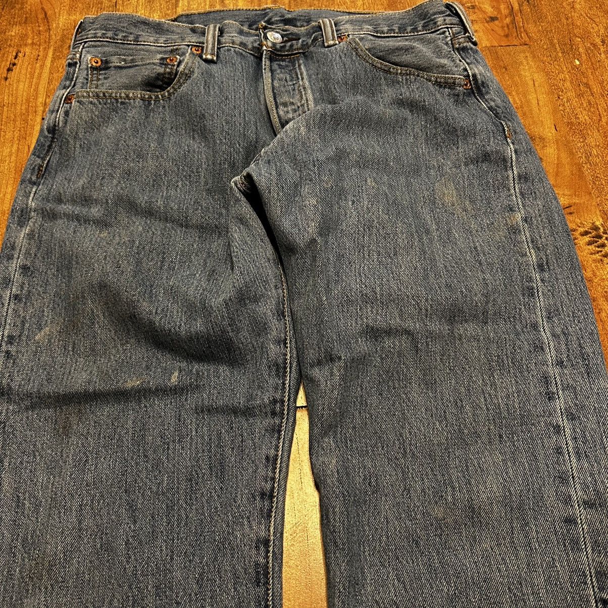 Japanese Brand × Levi's Vintage Clothing Vintage Y2K Levis 501 33x30 (33x27) Essential Denim Jeans Size US 33 - 4 Thumbnail