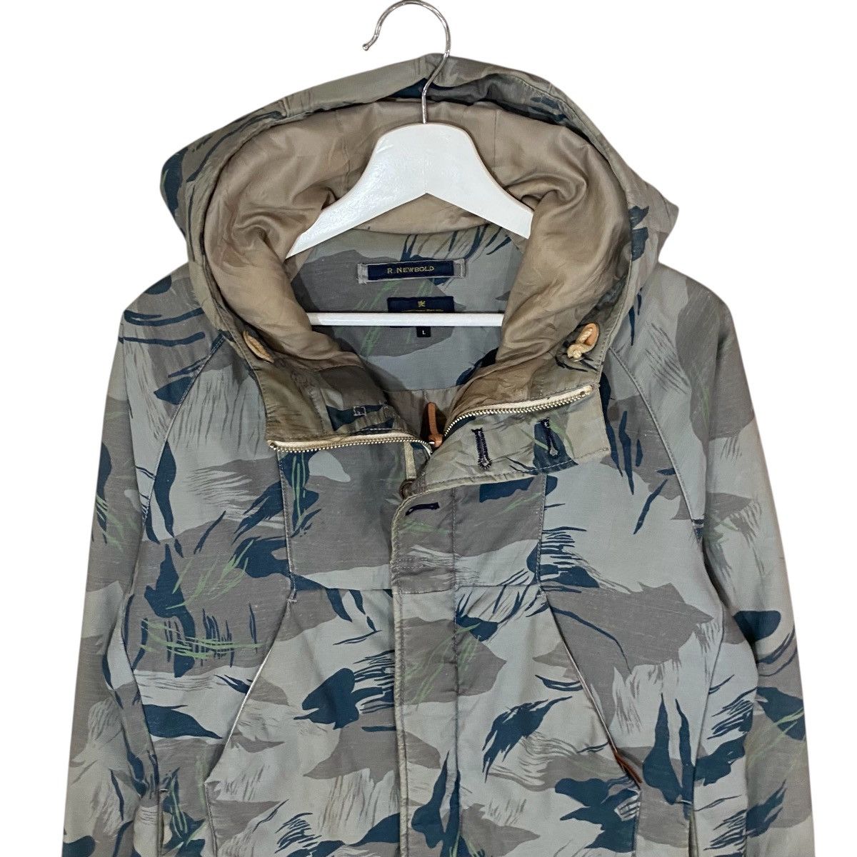 R.Newbold VINTAGE R.NEWBOLD CAMOUFLAGE OUTDOORS JACKET Size US M / EU 48-50 / 2 - 4 Thumbnail