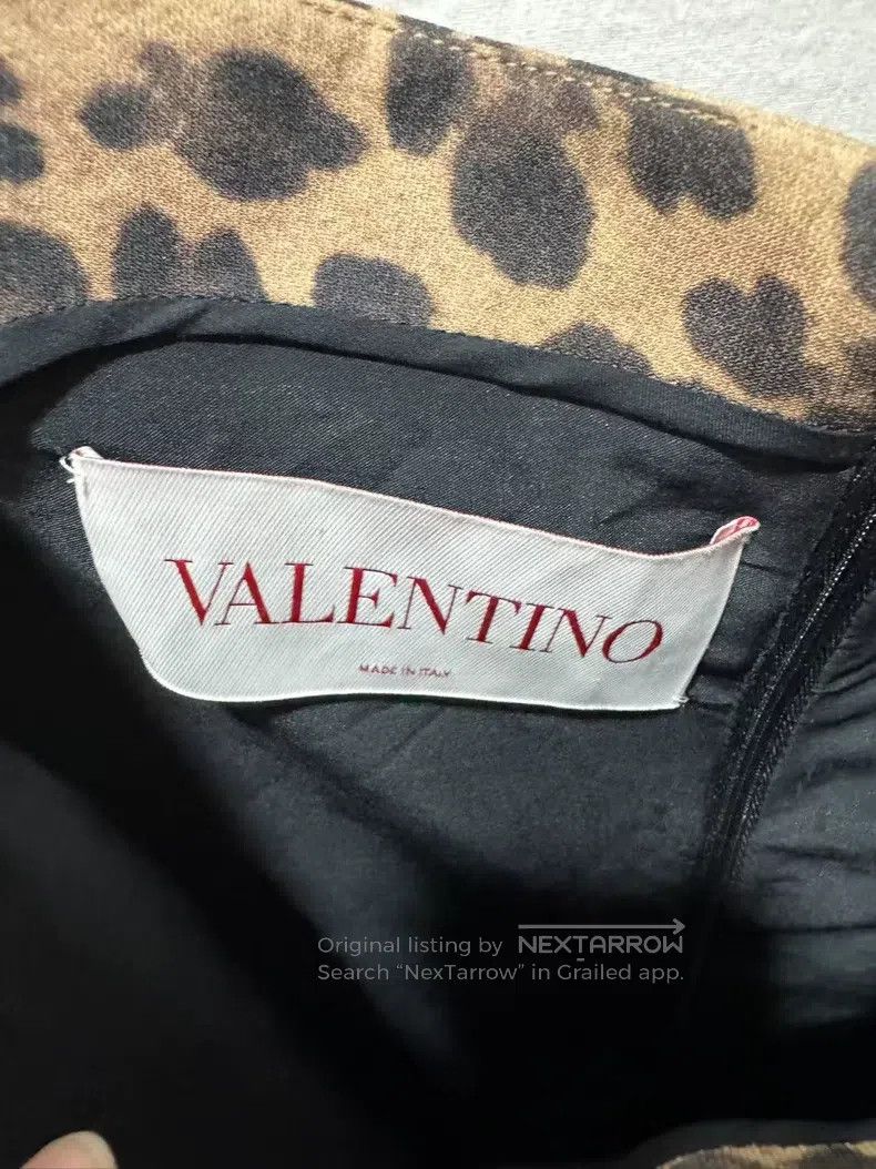 Valentino Valentino Leopard print dress Size S / US 4 / IT 40 - 5 Thumbnail